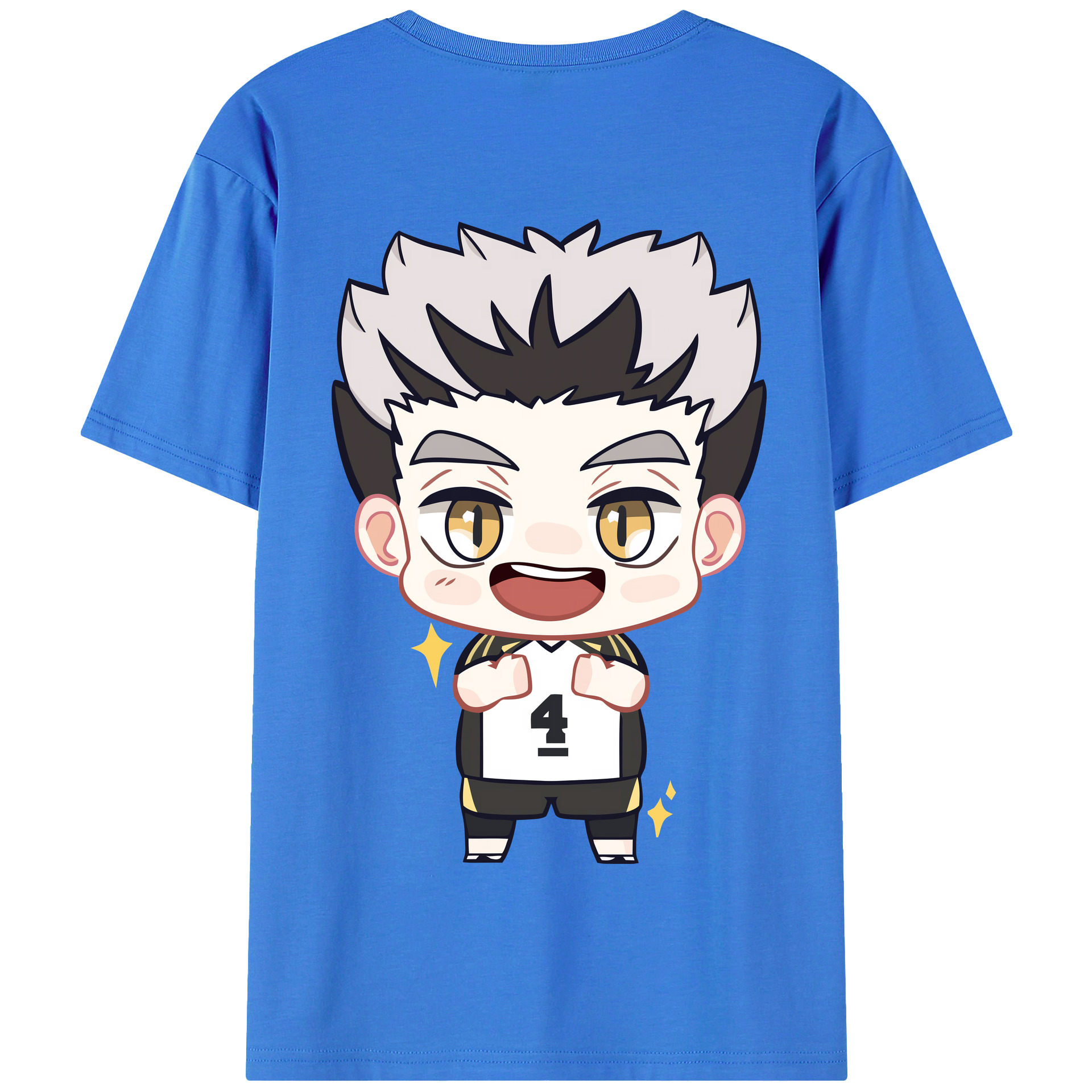 （画像用） ハイキュー!! Haikyu!! 綿100％半袖Tシャツ（背面プリント）