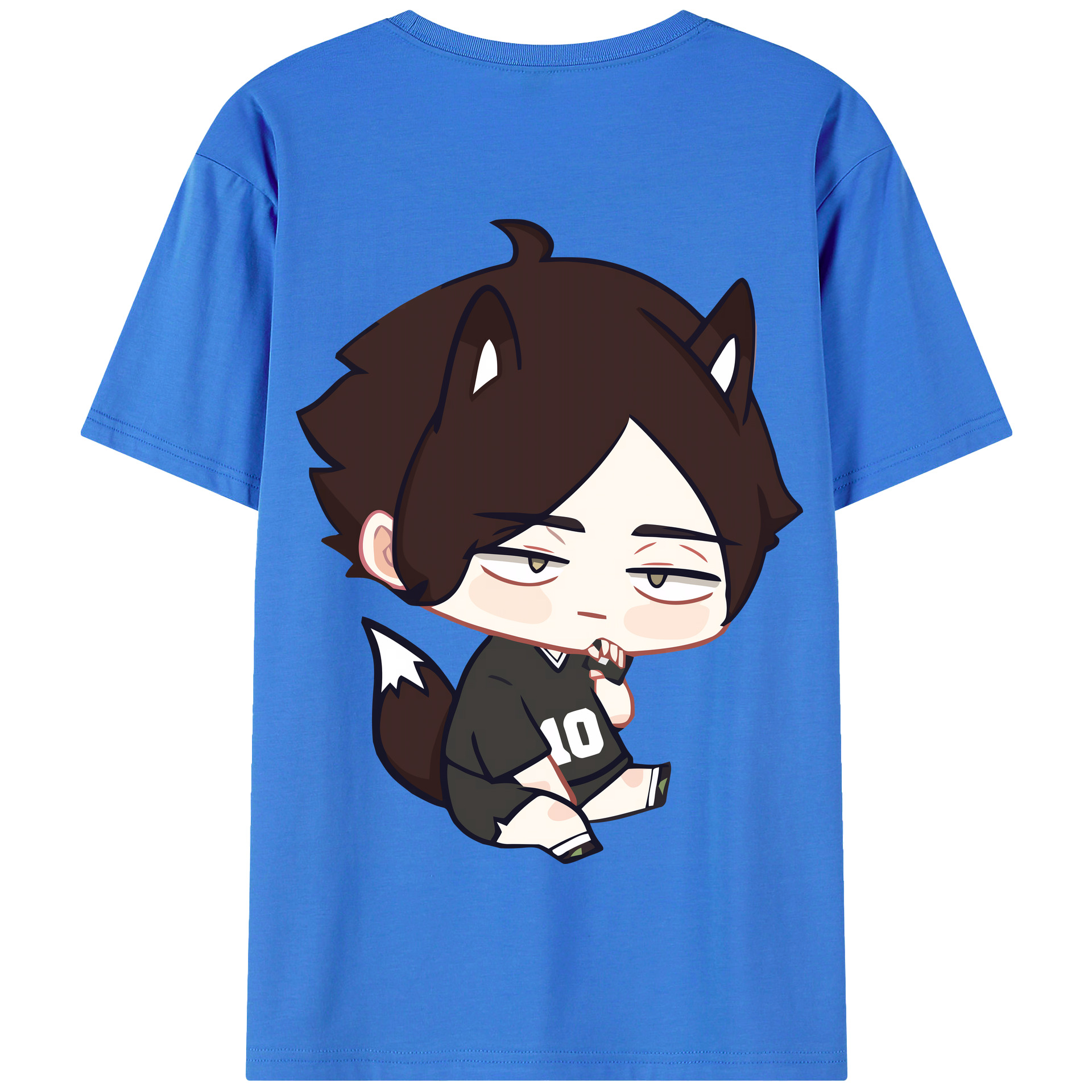 （画像用） ハイキュー!! Haikyu!! 綿100％半袖Tシャツ（背面プリント）