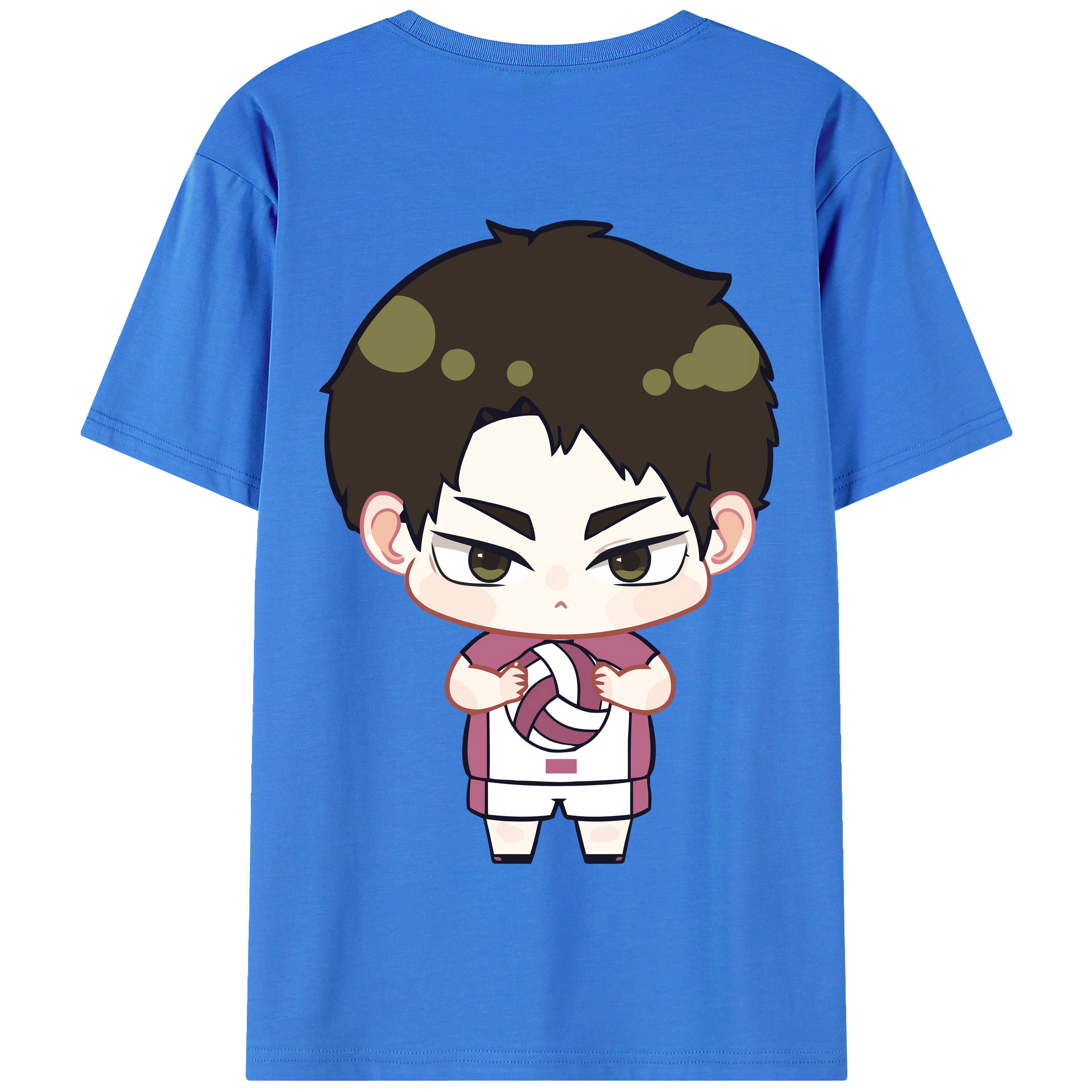 （画像用） ハイキュー!! Haikyu!! 綿100％半袖Tシャツ（背面プリント）
