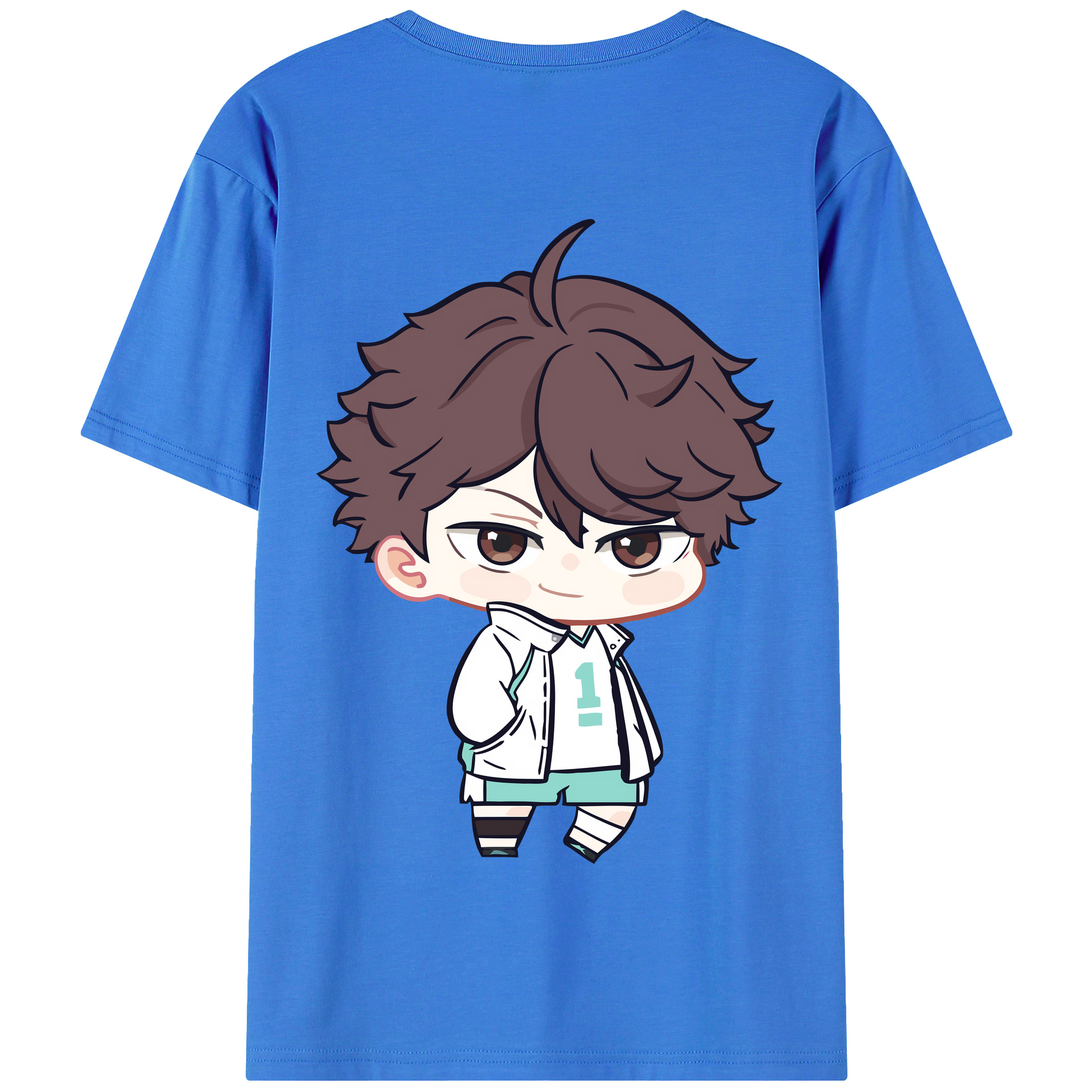 （画像用） ハイキュー!! Haikyu!! 綿100％半袖Tシャツ（背面プリント）