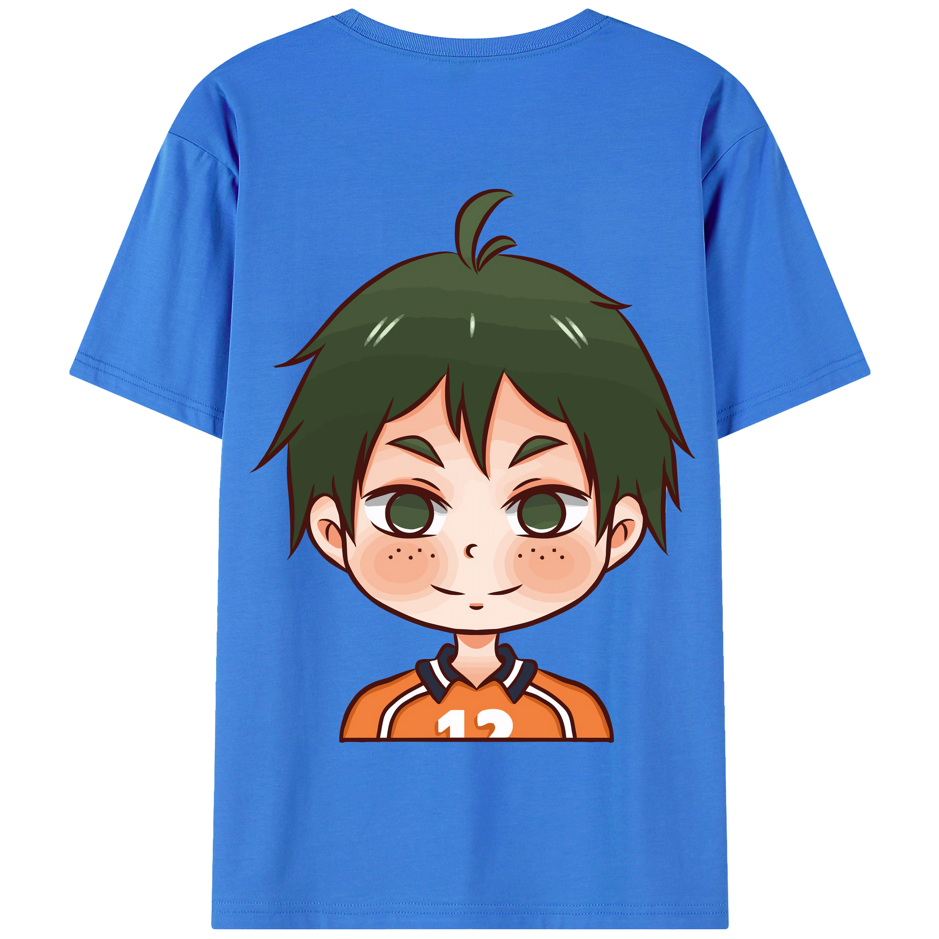 （画像用） ハイキュー!! Haikyu!! 綿100％半袖Tシャツ（背面プリント）