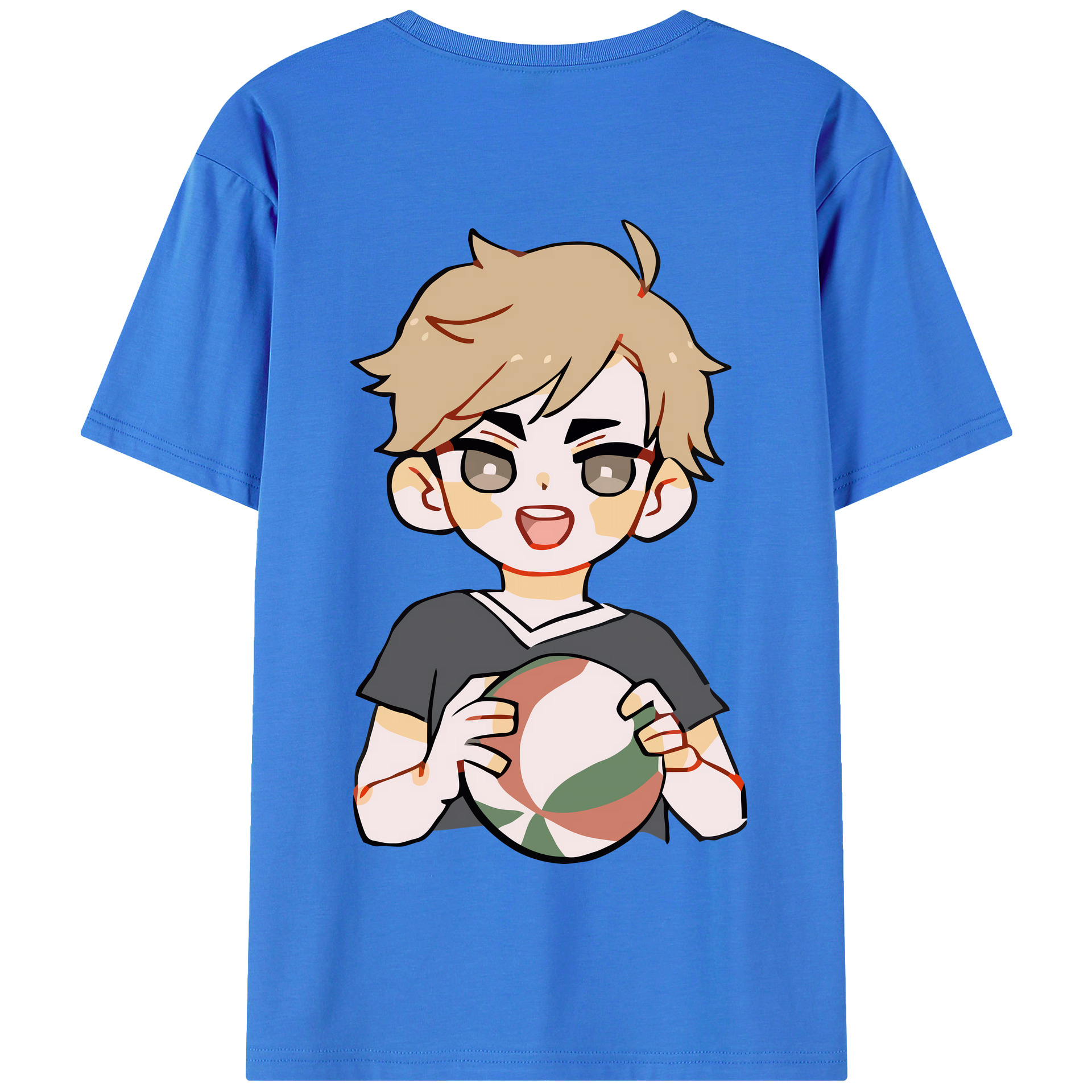 （画像用） ハイキュー!! Haikyu!! 綿100％半袖Tシャツ（背面プリント）