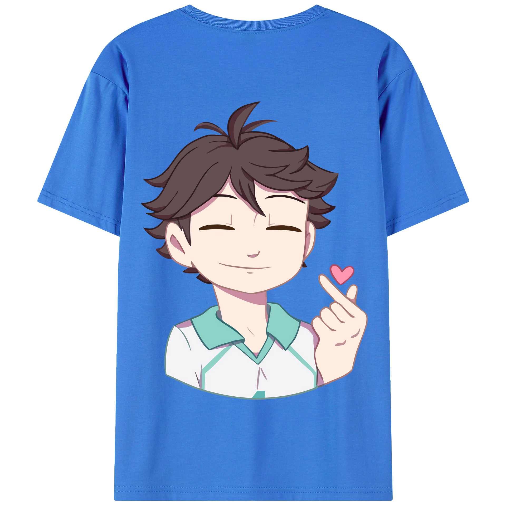 （画像用） ハイキュー!! Haikyu!! 綿100％半袖Tシャツ（背面プリント）
