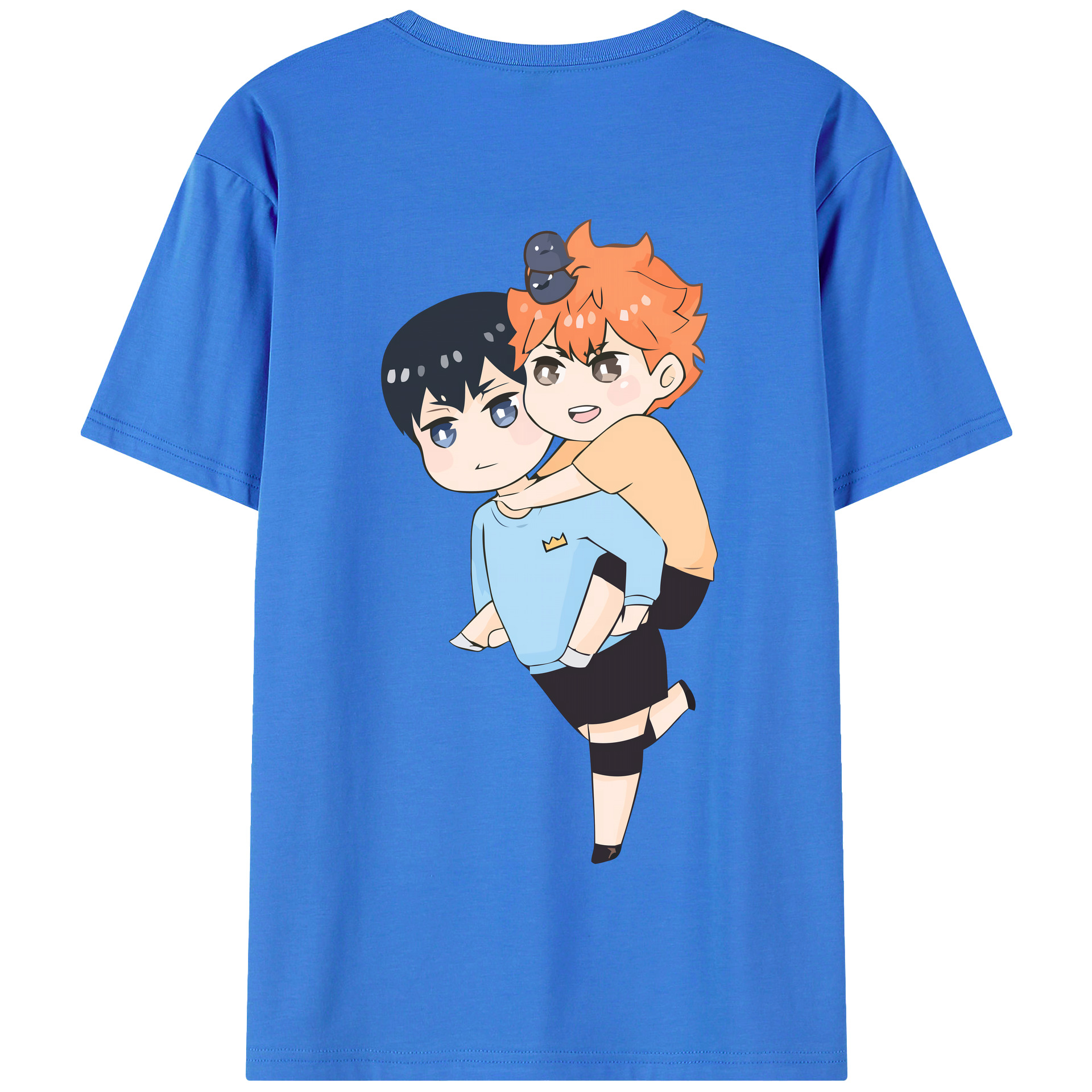 （画像用） ハイキュー!! Haikyu!! 綿100％半袖Tシャツ（背面プリント）