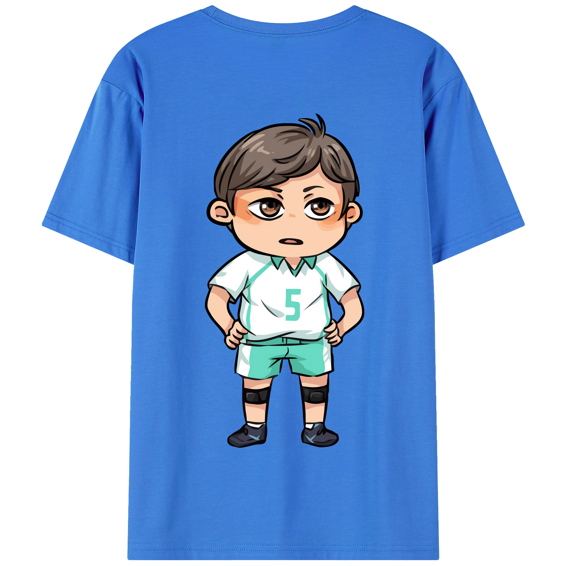 （画像用） ハイキュー!! Haikyu!! 綿100％半袖Tシャツ（背面プリント）