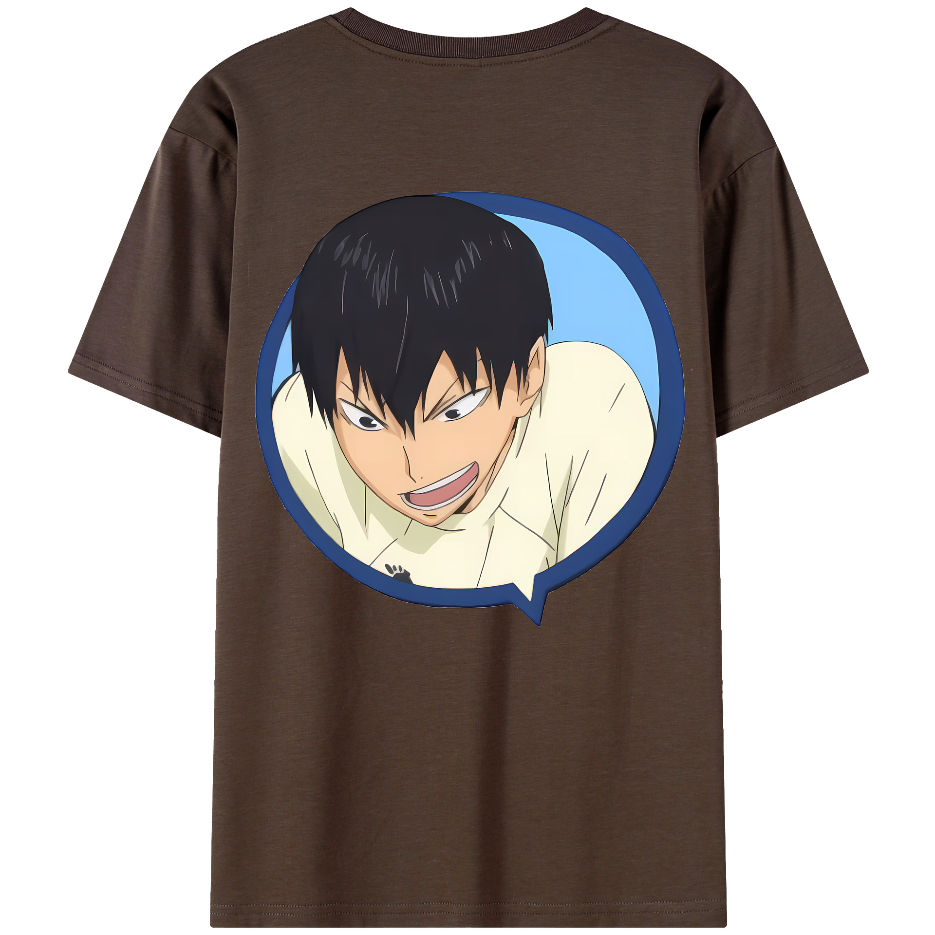 （画像用） ハイキュー!! Haikyu!! 綿100％半袖Tシャツ（背面プリント）
