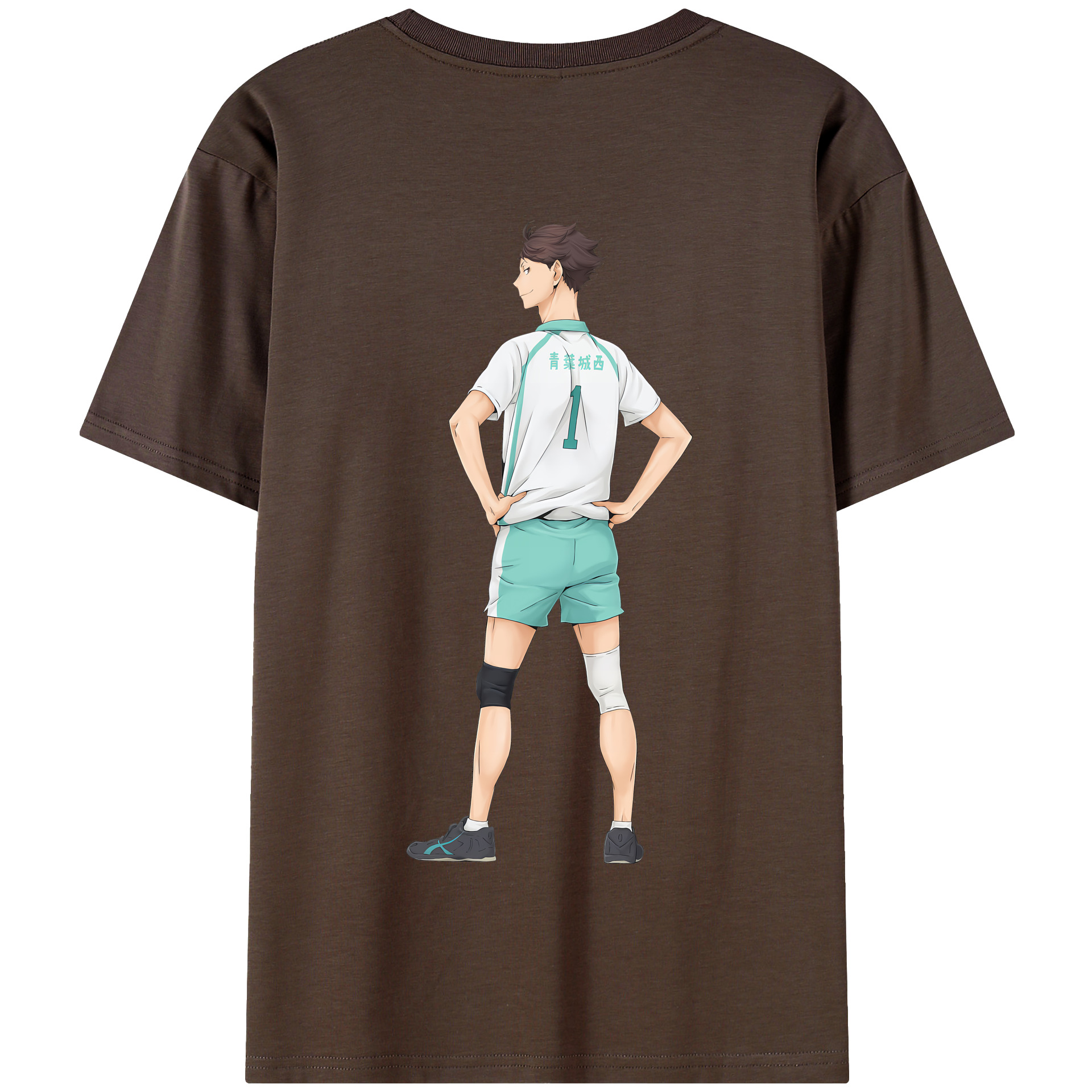 （画像用） ハイキュー!! Haikyu!! 綿100％半袖Tシャツ（背面プリント）