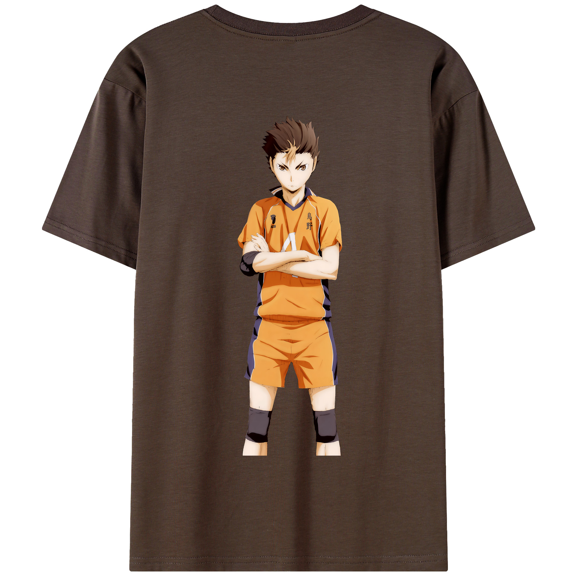 （画像用） ハイキュー!! Haikyu!! 綿100％半袖Tシャツ（背面プリント）