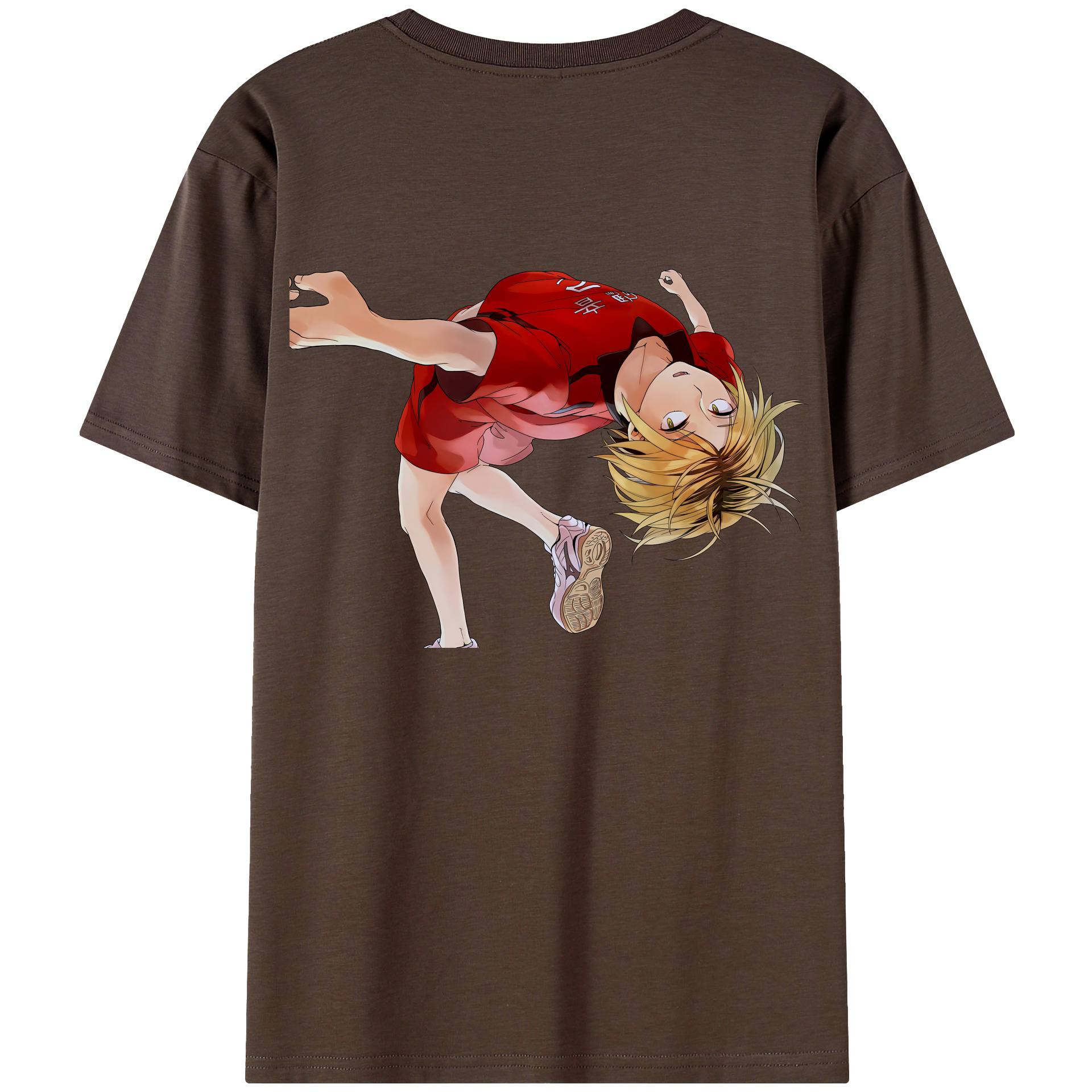 （画像用） ハイキュー!! Haikyu!! 綿100％半袖Tシャツ（背面プリント）