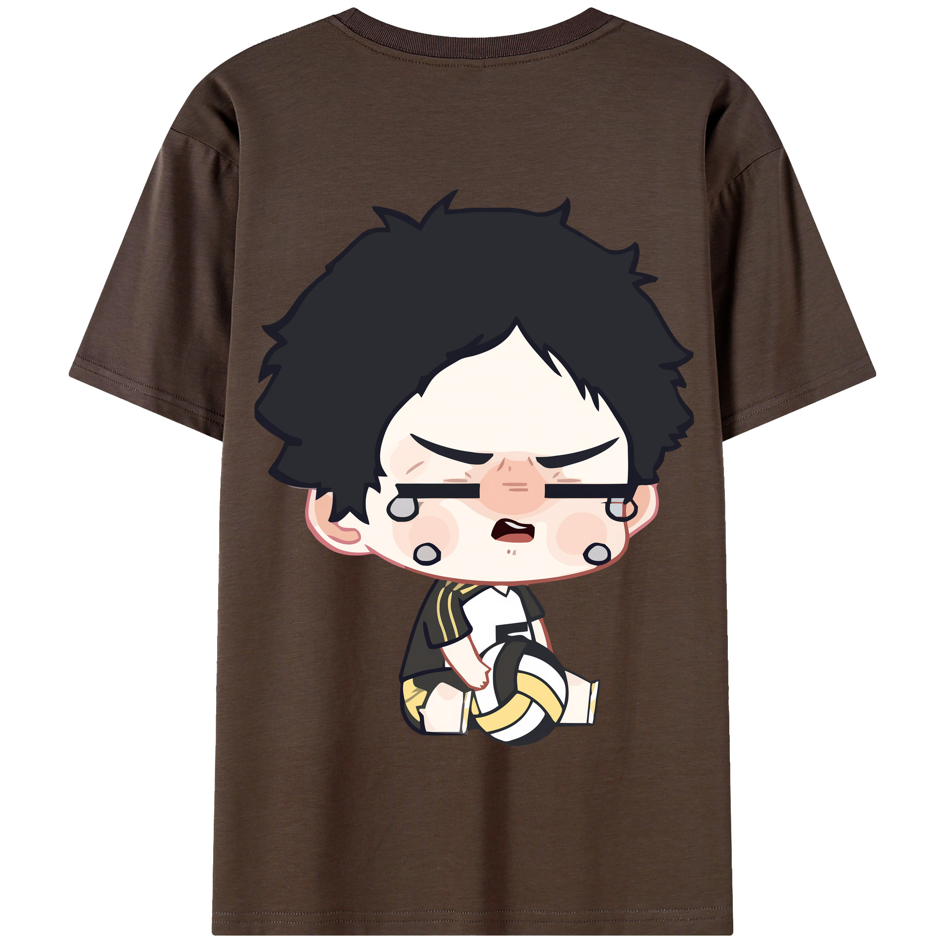 （画像用） ハイキュー!! Haikyu!! 綿100％半袖Tシャツ（背面プリント）