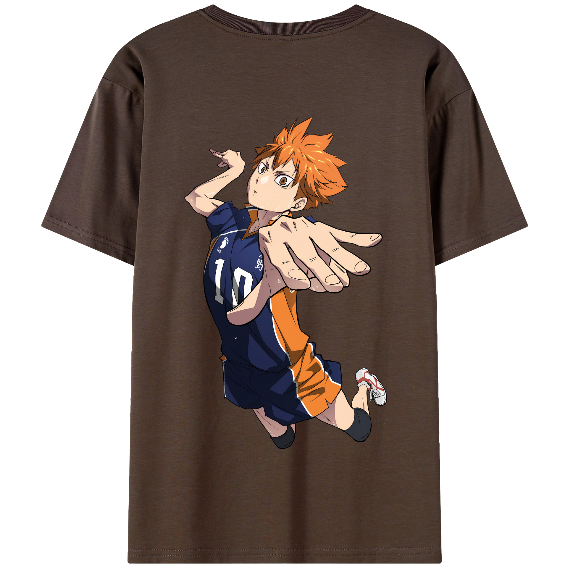 （画像用） ハイキュー!! Haikyu!! 綿100％半袖Tシャツ（背面プリント）