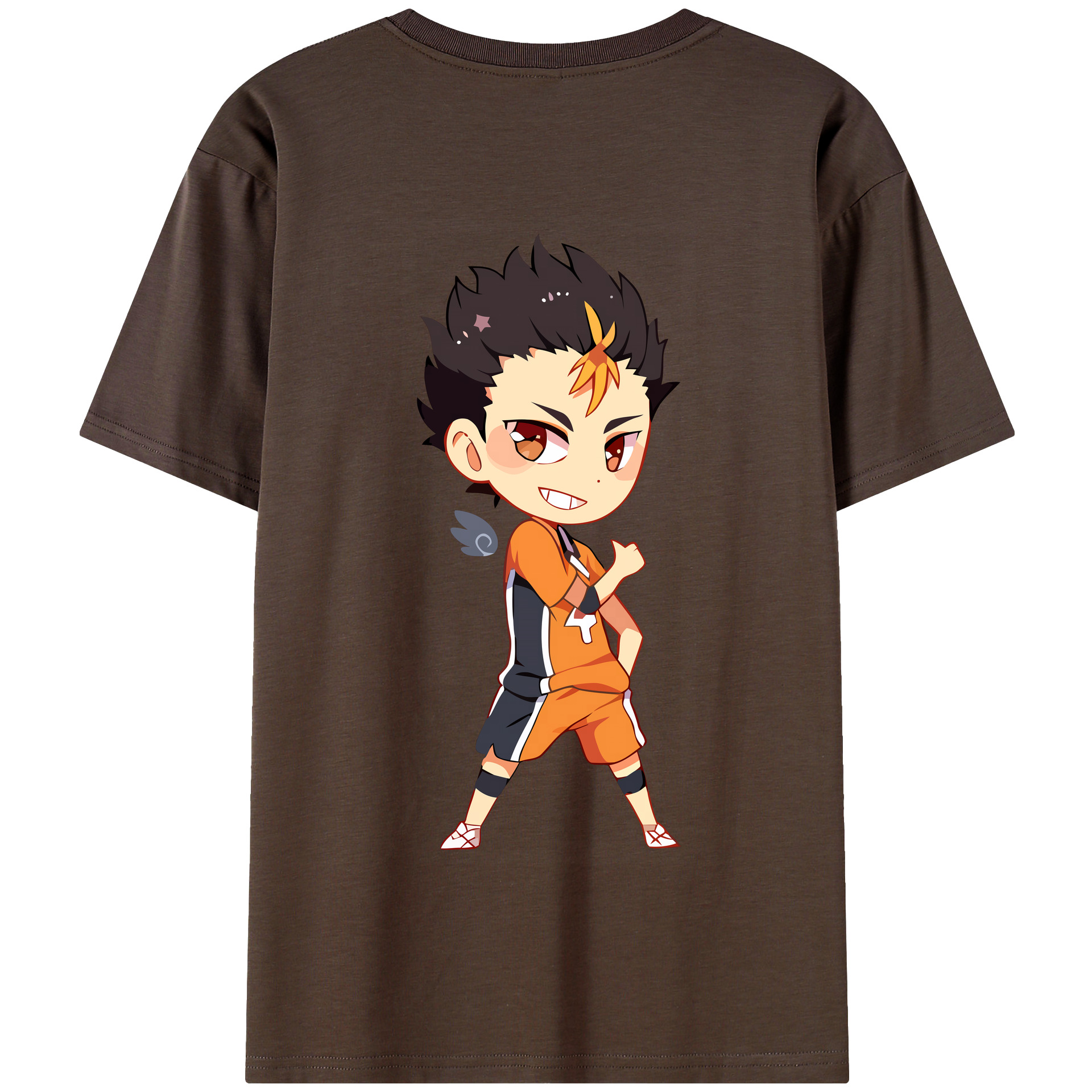 （画像用） ハイキュー!! Haikyu!! 綿100％半袖Tシャツ（背面プリント）