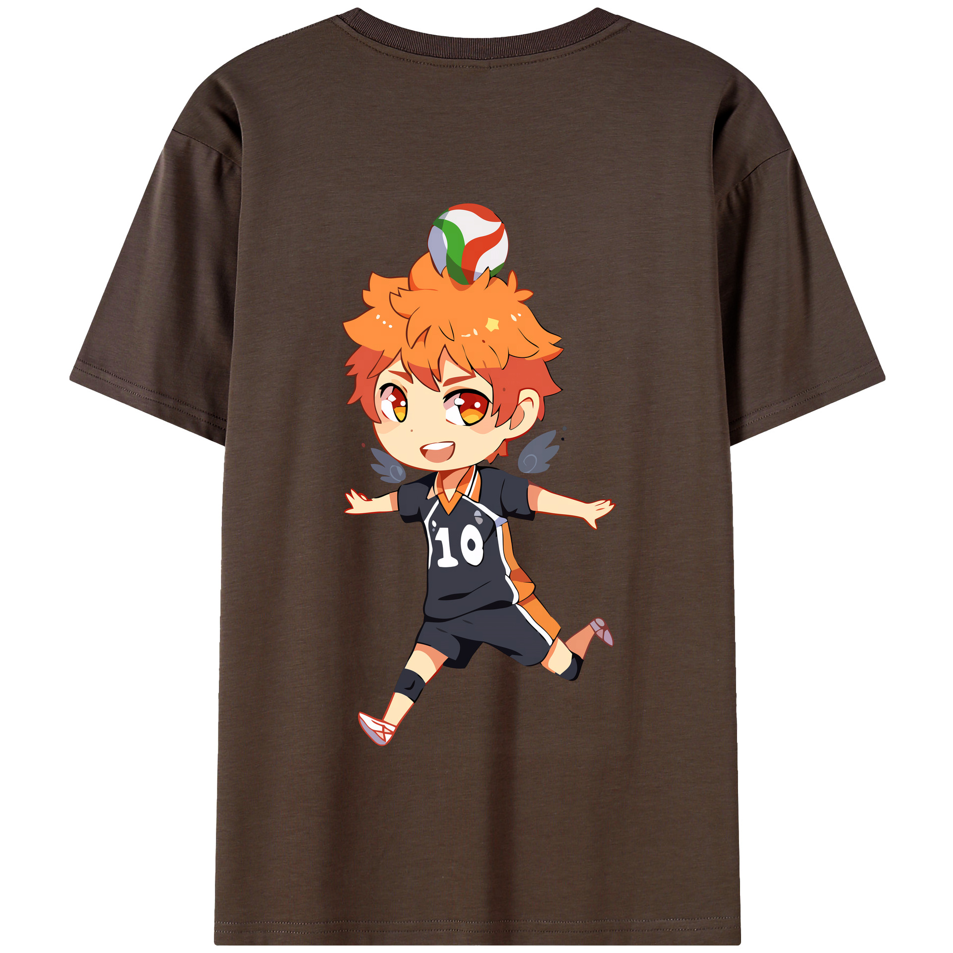 （画像用） ハイキュー!! Haikyu!! 綿100％半袖Tシャツ（背面プリント）