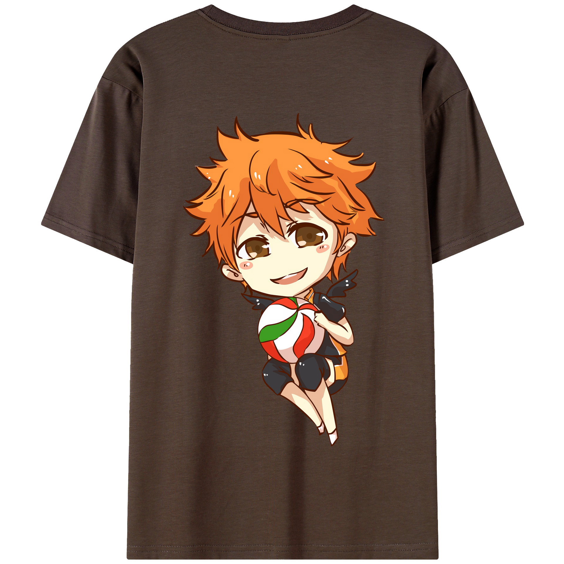 （画像用） ハイキュー!! Haikyu!! 綿100％半袖Tシャツ（背面プリント）