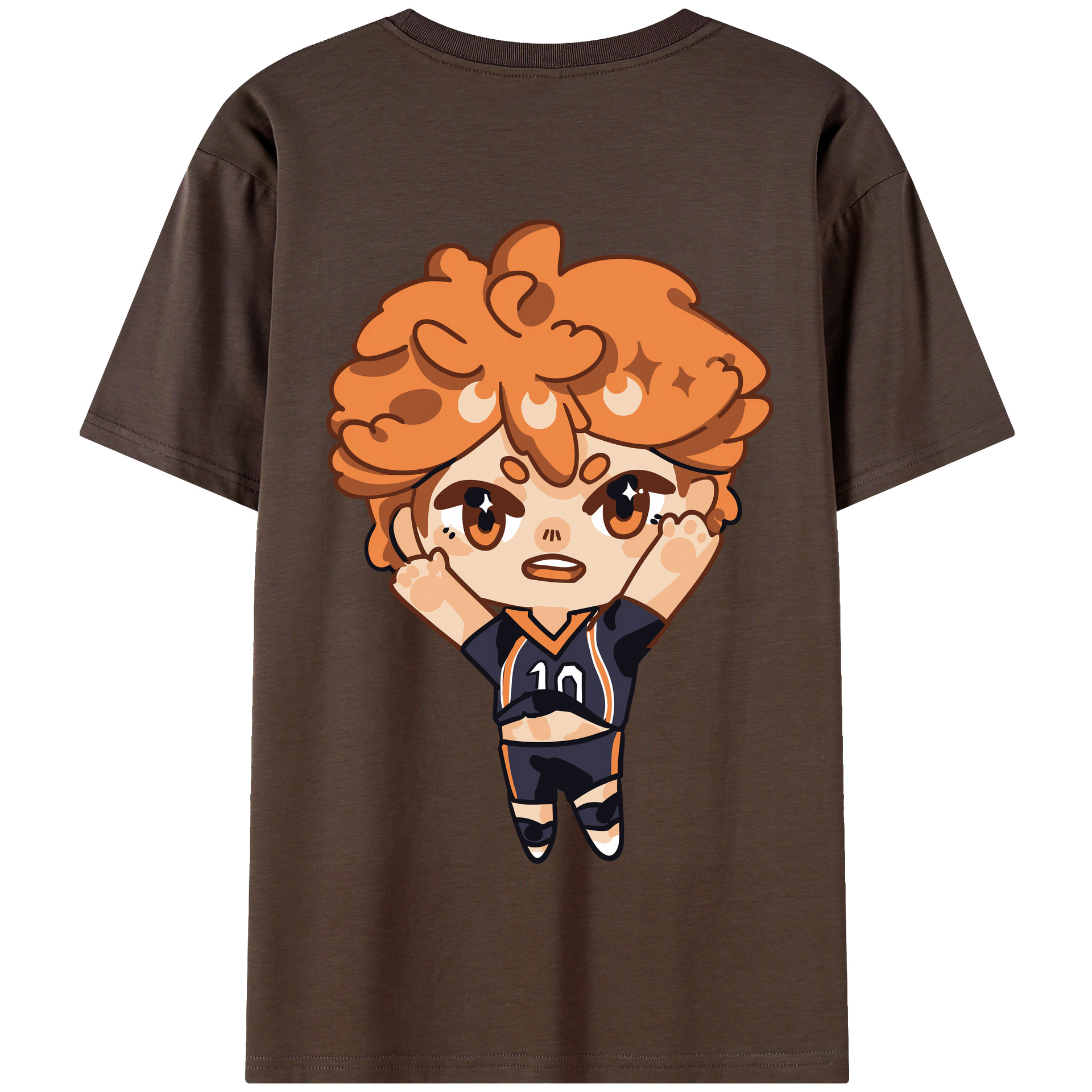 （画像用） ハイキュー!! Haikyu!! 綿100％半袖Tシャツ（背面プリント）