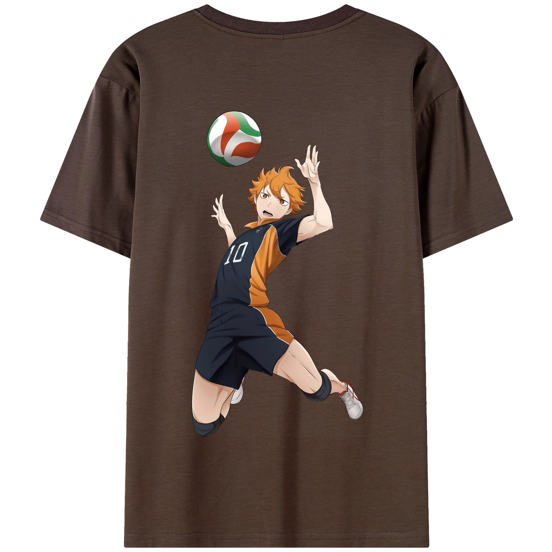 （画像用） ハイキュー!! Haikyu!! 綿100％半袖Tシャツ（背面プリント）