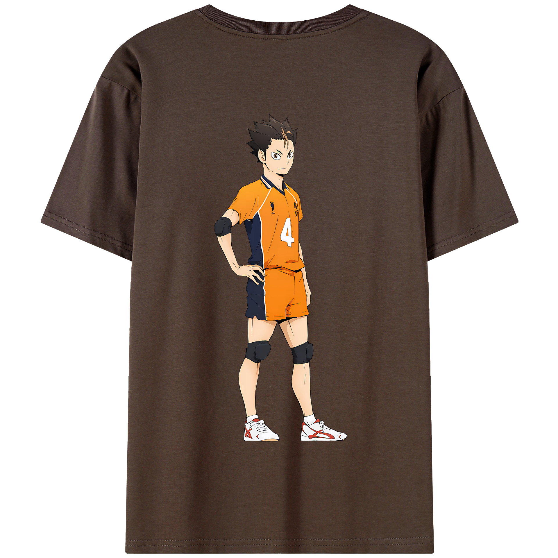 （画像用） ハイキュー!! Haikyu!! 綿100％半袖Tシャツ（背面プリント）