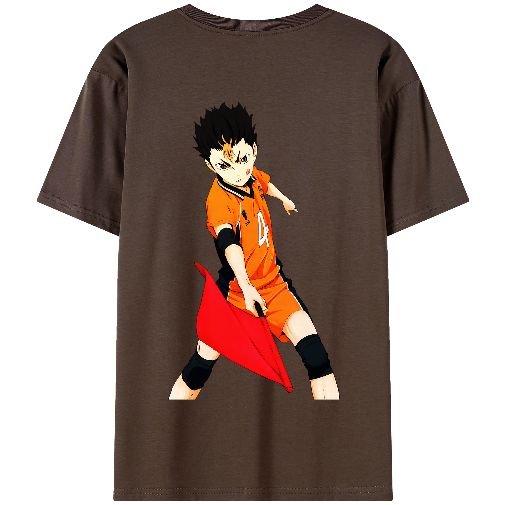 （画像用） ハイキュー!! Haikyu!! 綿100％半袖Tシャツ（背面プリント）