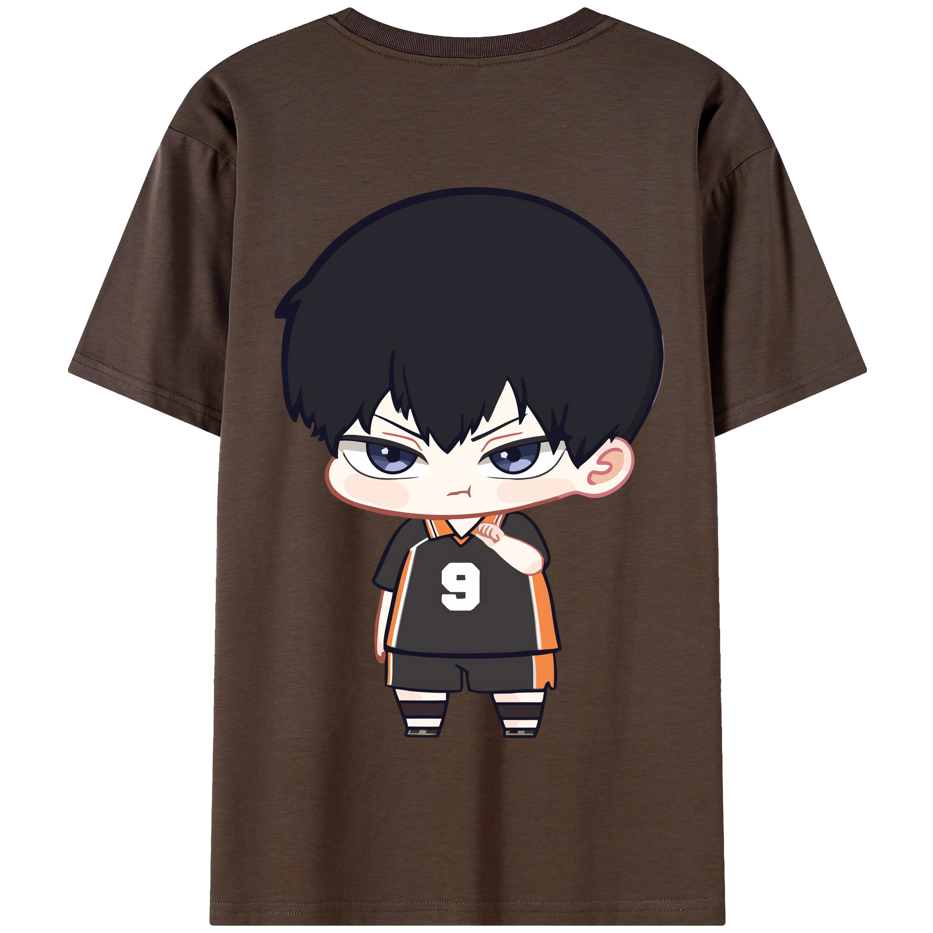 （画像用） ハイキュー!! Haikyu!! 綿100％半袖Tシャツ（背面プリント）