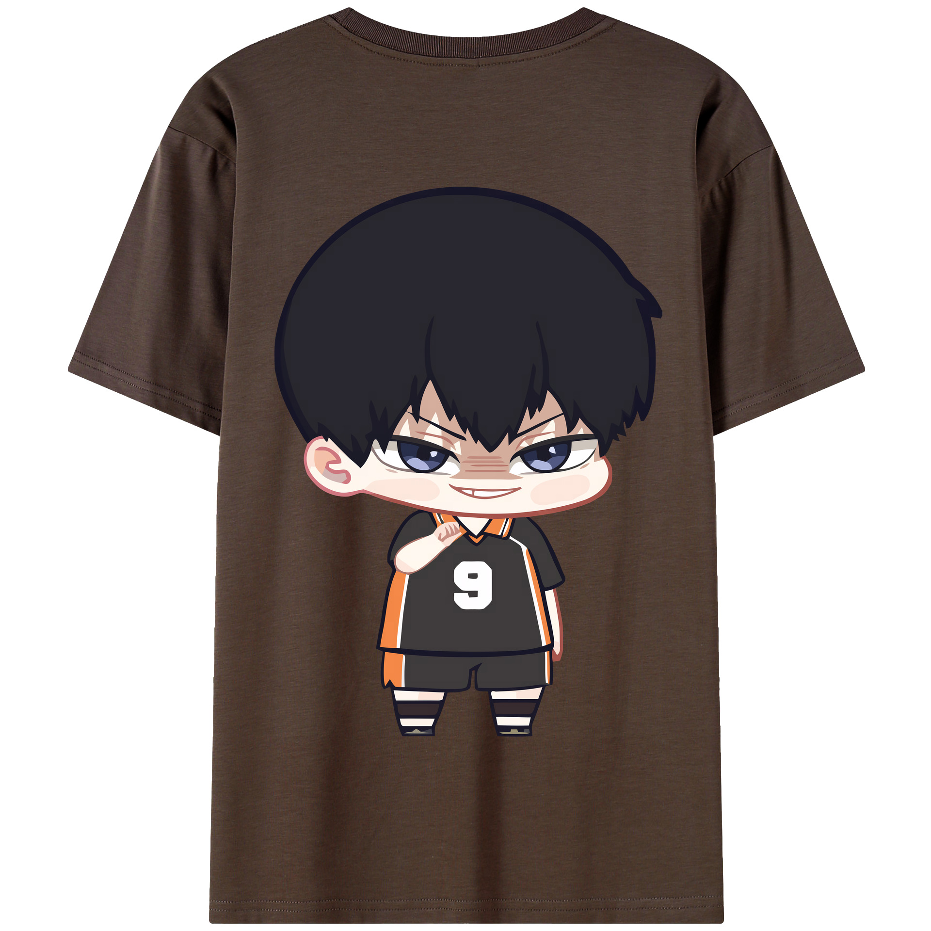 （画像用） ハイキュー!! Haikyu!! 綿100％半袖Tシャツ（背面プリント）