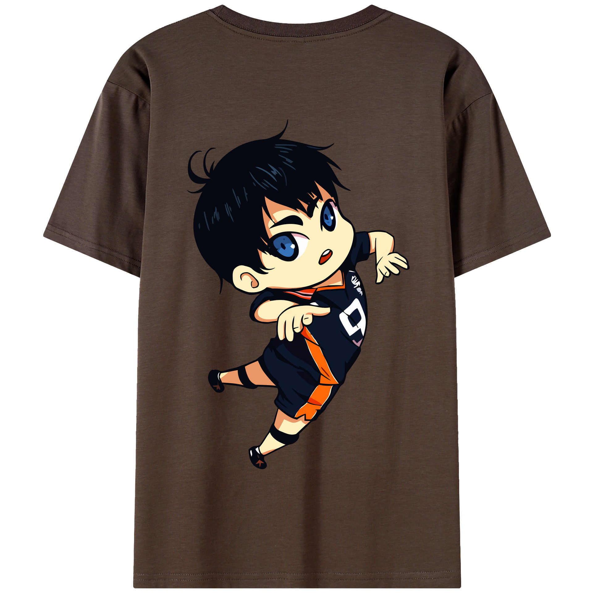 （画像用） ハイキュー!! Haikyu!! 綿100％半袖Tシャツ（背面プリント）