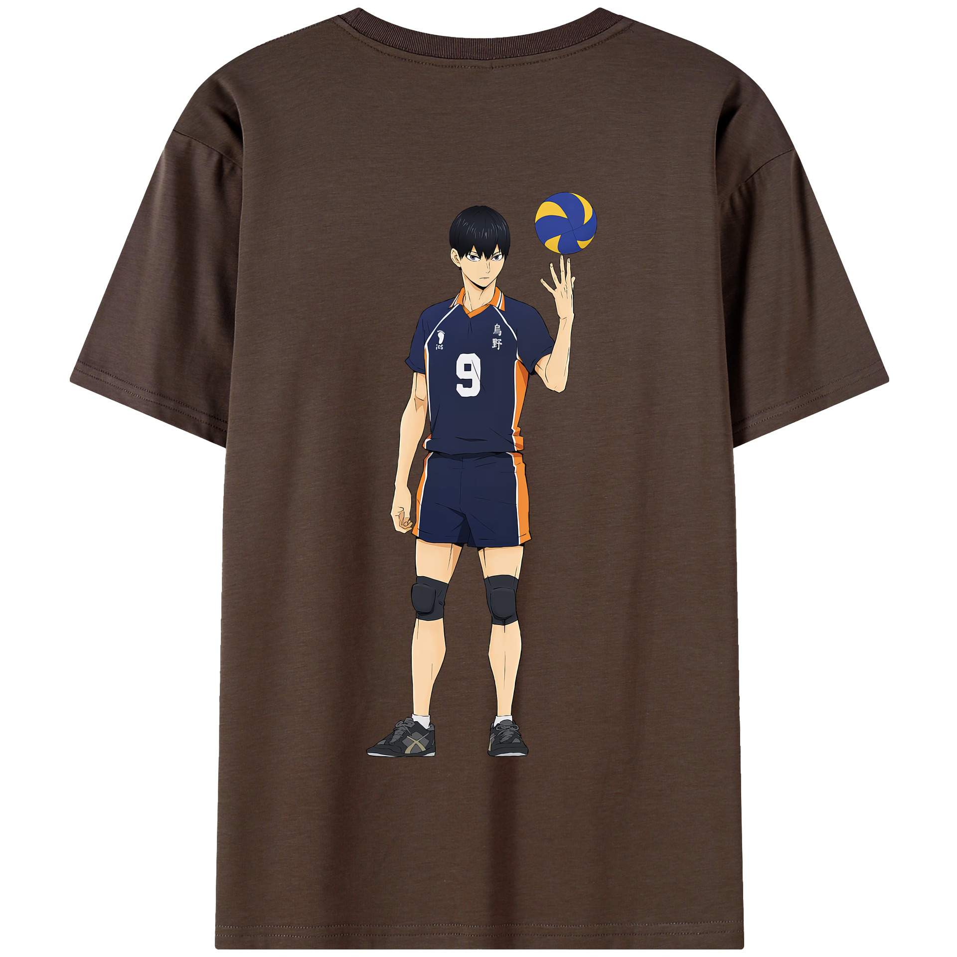 （画像用） ハイキュー!! Haikyu!! 綿100％半袖Tシャツ（背面プリント）
