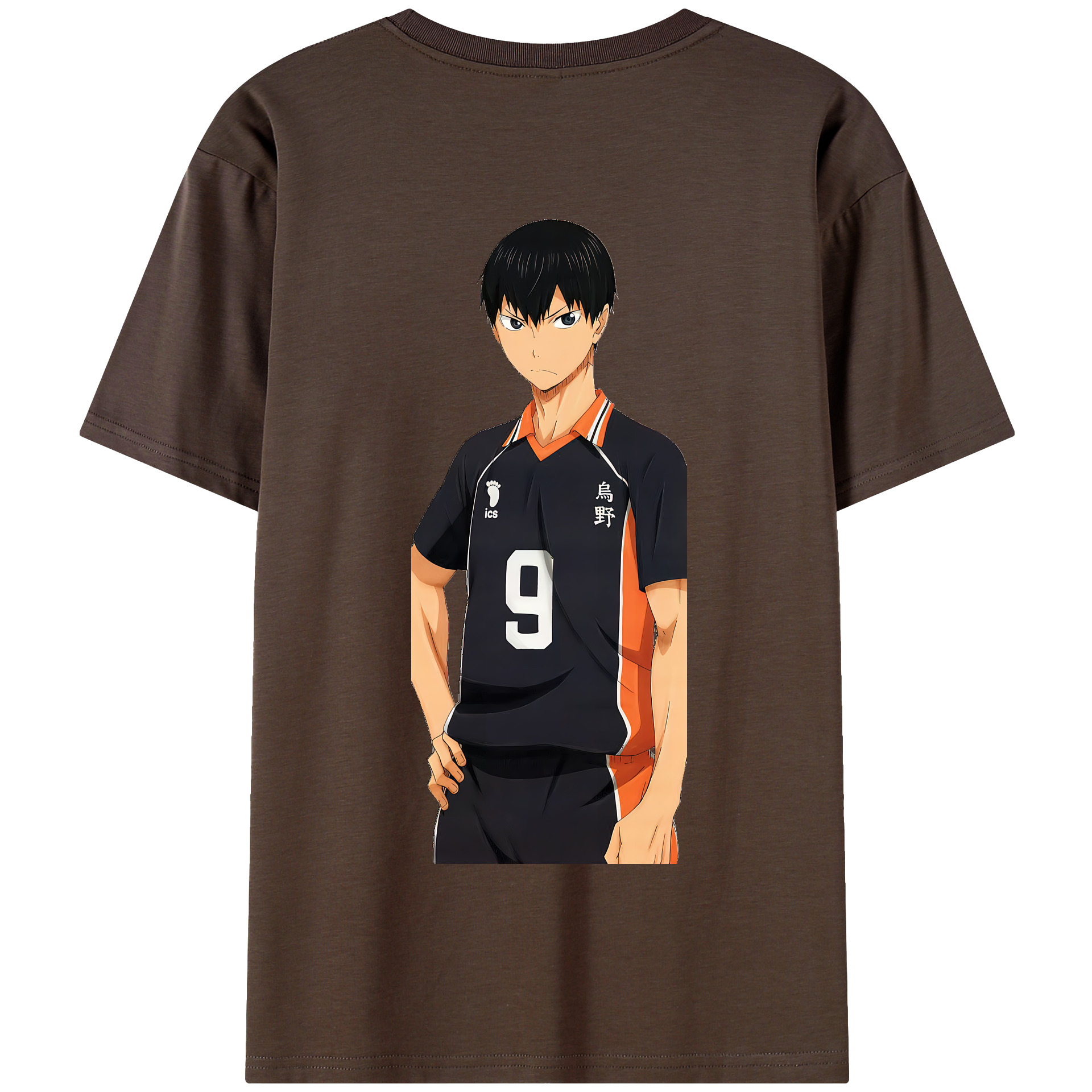 （画像用） ハイキュー!! Haikyu!! 綿100％半袖Tシャツ（背面プリント）