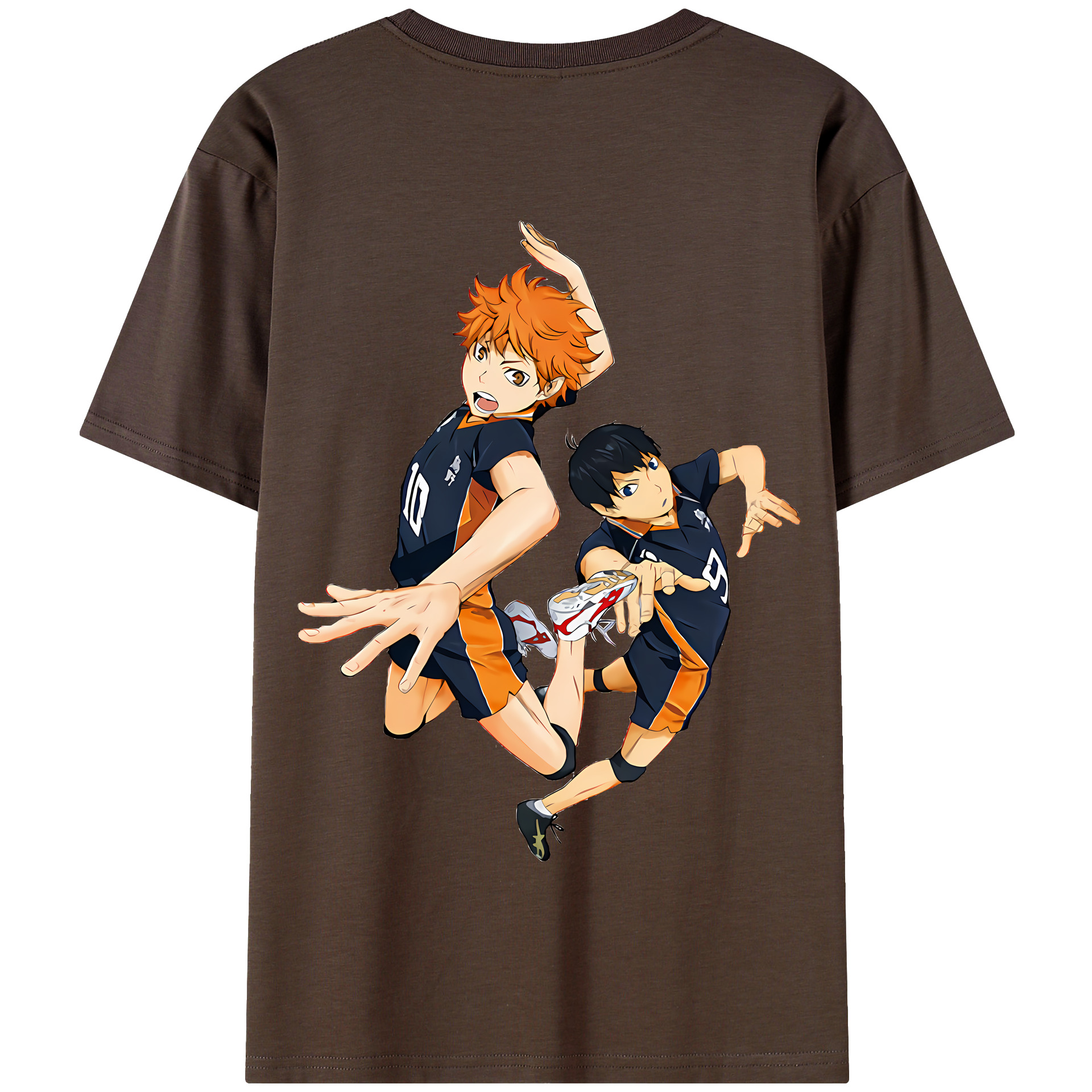 （画像用） ハイキュー!! Haikyu!! 綿100％半袖Tシャツ（背面プリント）