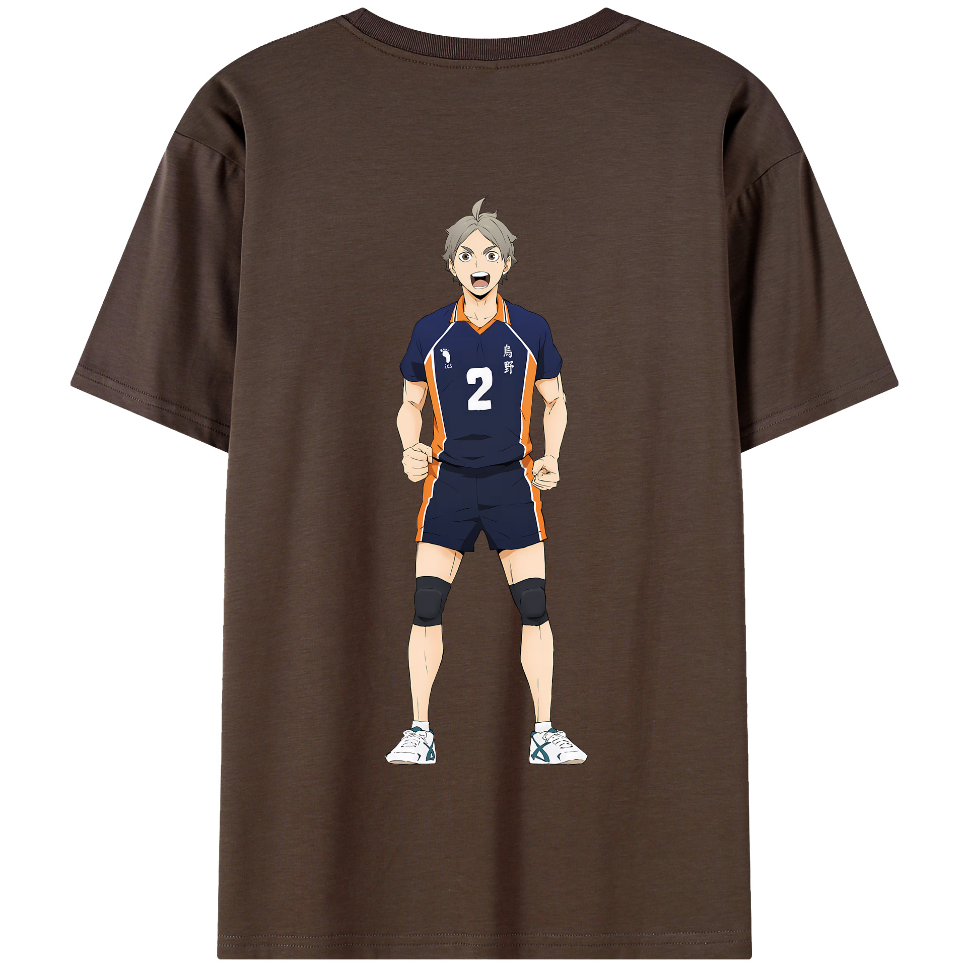 （画像用） ハイキュー!! Haikyu!! 綿100％半袖Tシャツ（背面プリント）