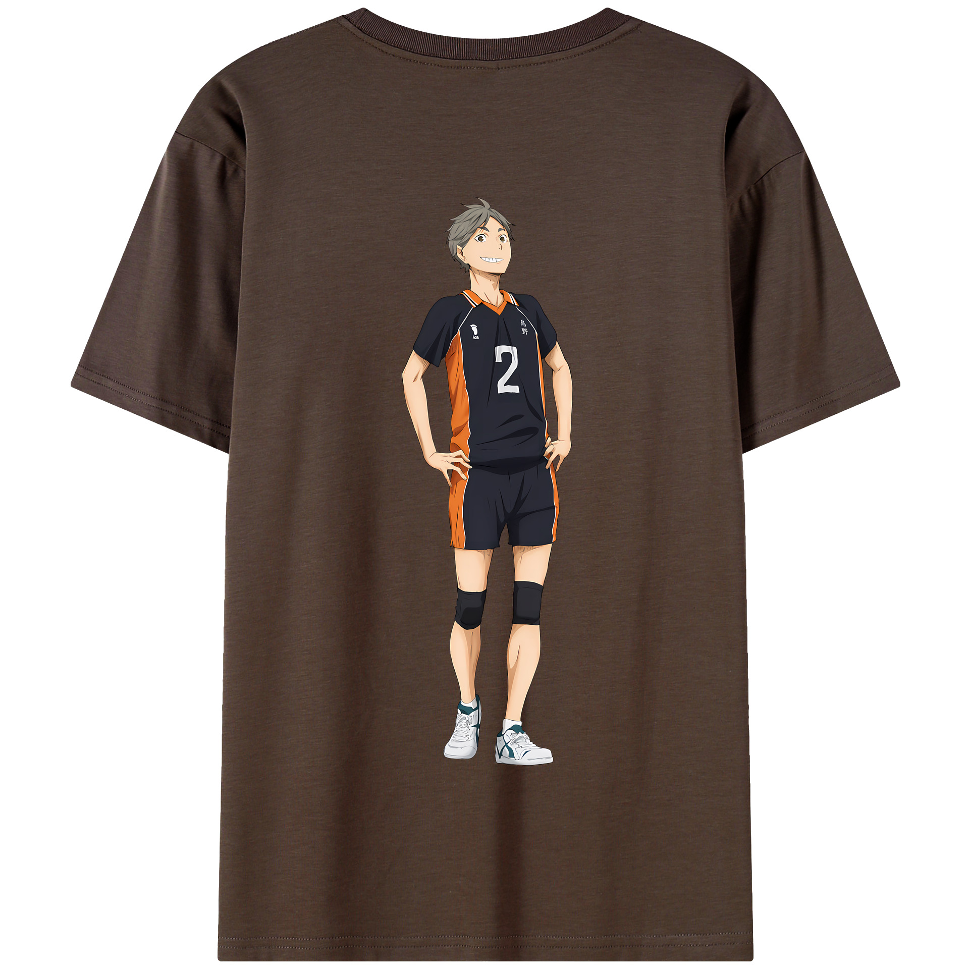 （画像用） ハイキュー!! Haikyu!! 綿100％半袖Tシャツ（背面プリント）