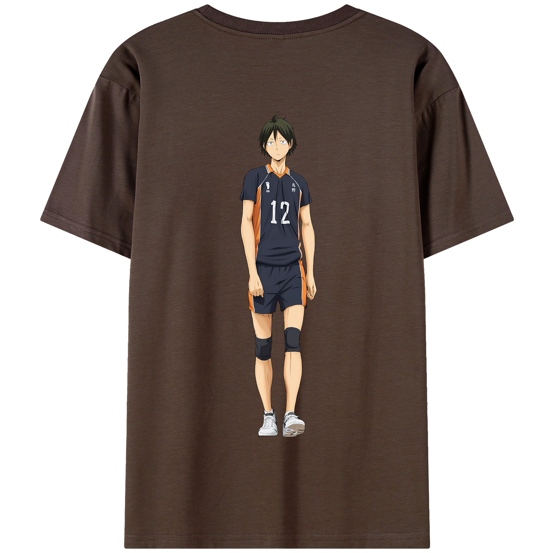 （画像用） ハイキュー!! Haikyu!! 綿100％半袖Tシャツ（背面プリント）