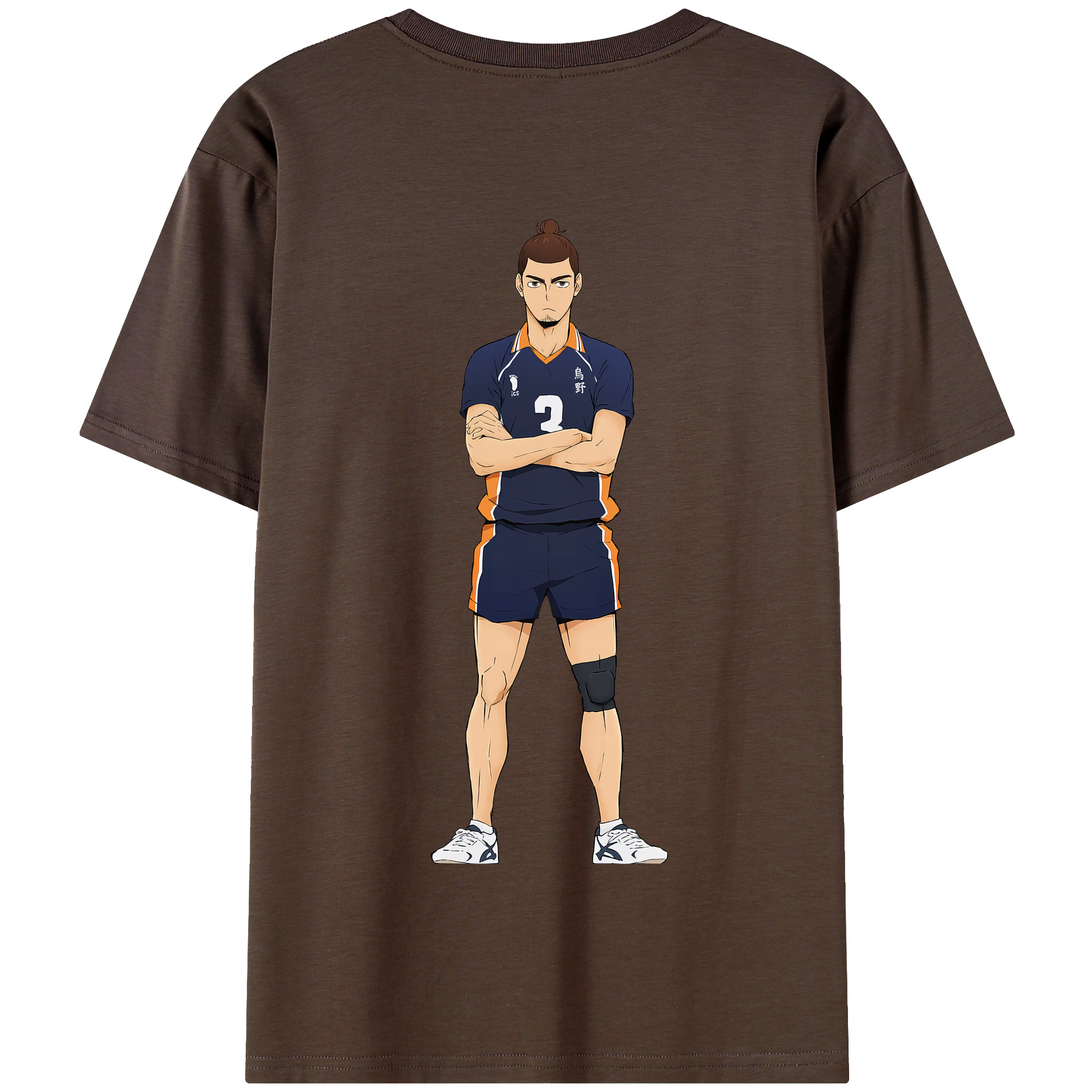 （画像用） ハイキュー!! Haikyu!! 綿100％半袖Tシャツ（背面プリント）
