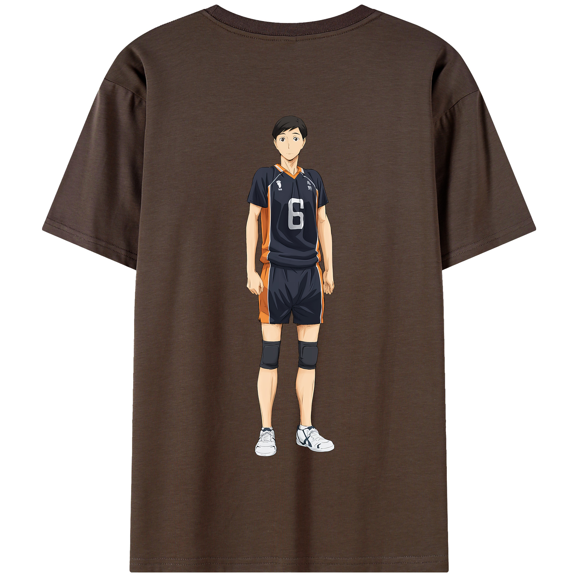 （画像用） ハイキュー!! Haikyu!! 綿100％半袖Tシャツ（背面プリント）