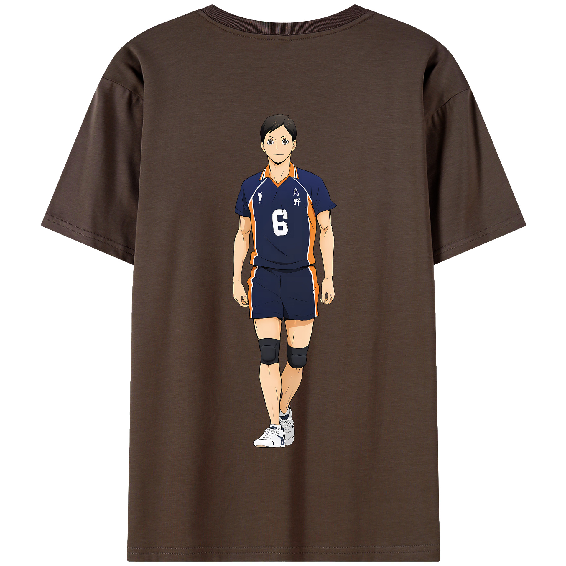 （画像用） ハイキュー!! Haikyu!! 綿100％半袖Tシャツ（背面プリント）