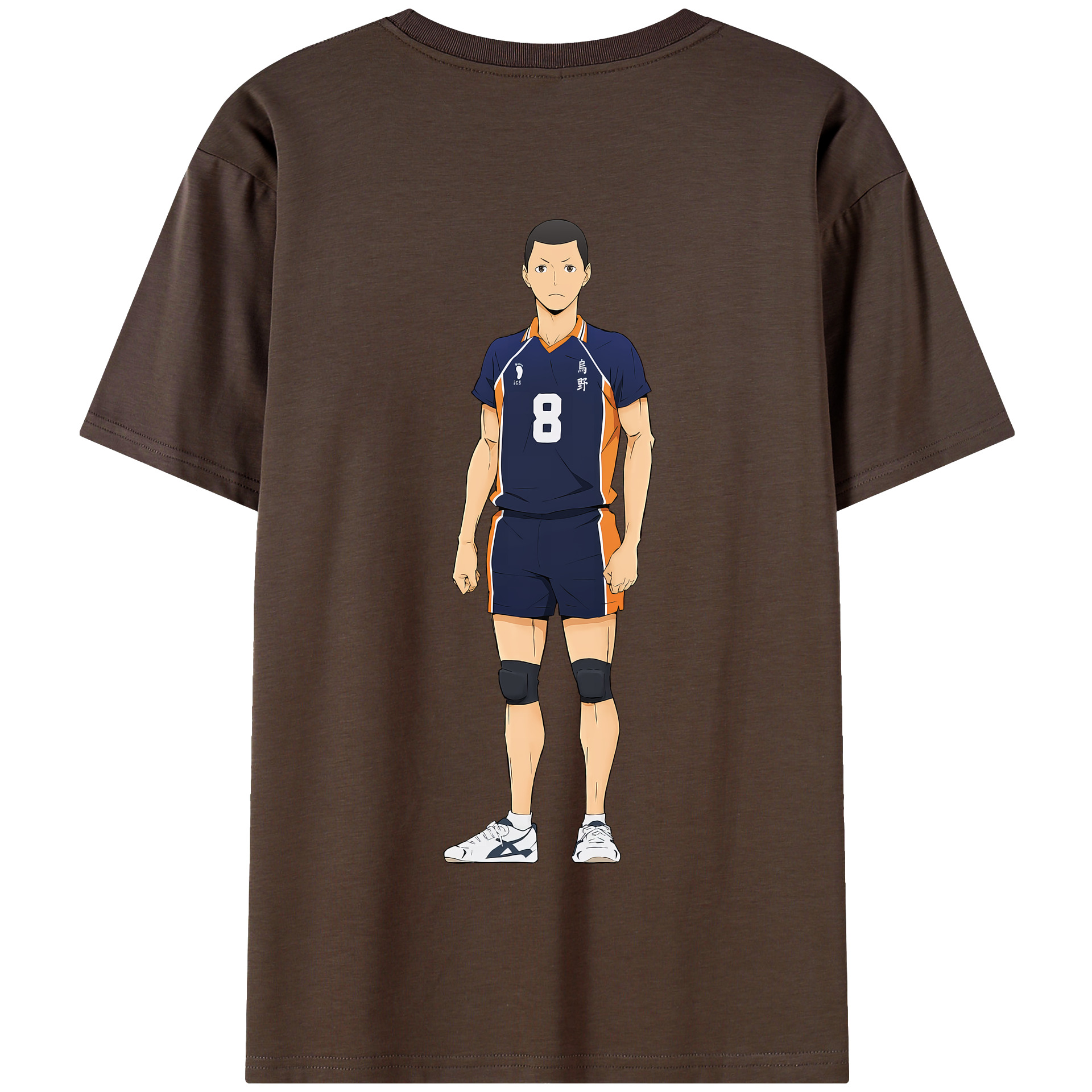 （画像用） ハイキュー!! Haikyu!! 綿100％半袖Tシャツ（背面プリント）
