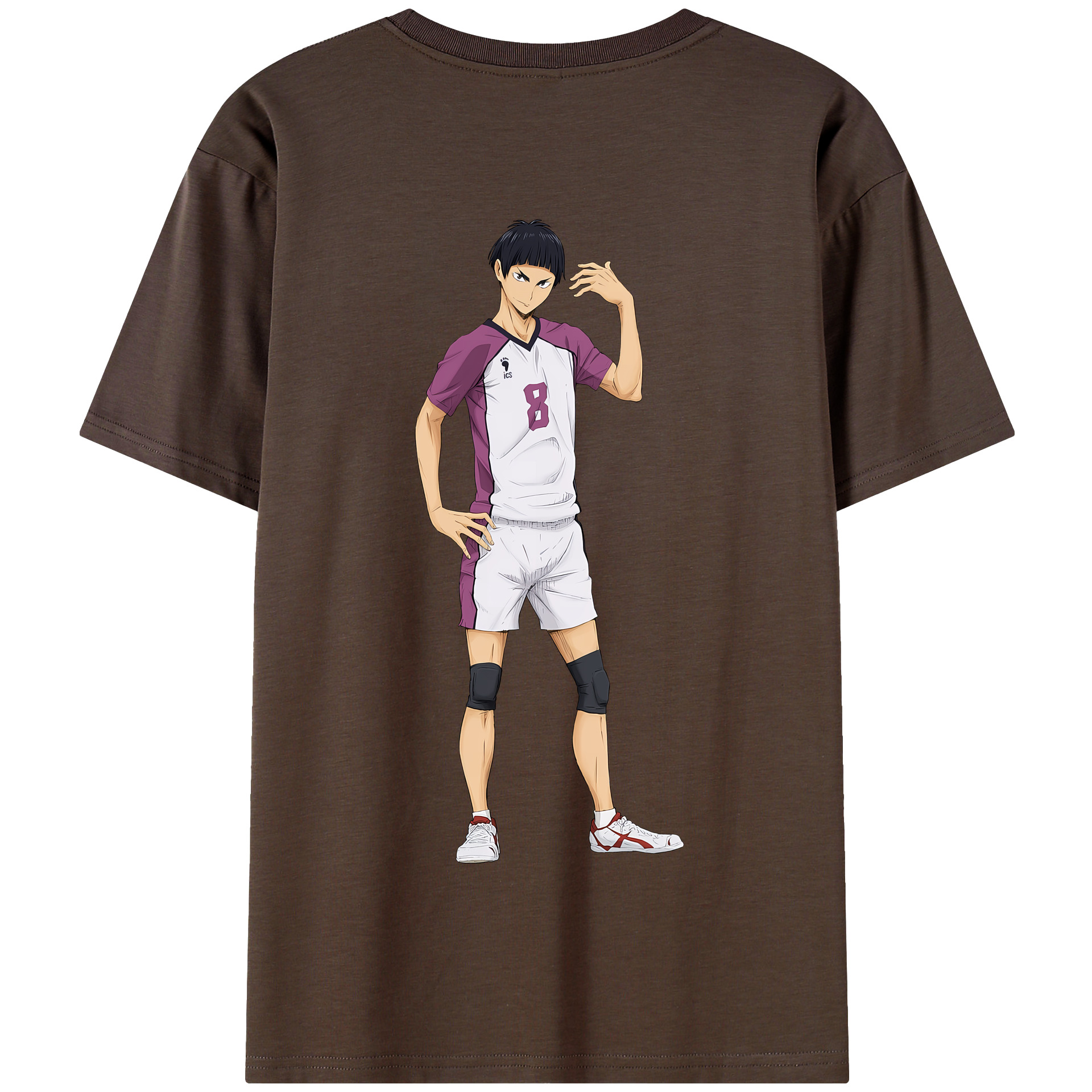 （画像用） ハイキュー!! Haikyu!! 綿100％半袖Tシャツ（背面プリント）