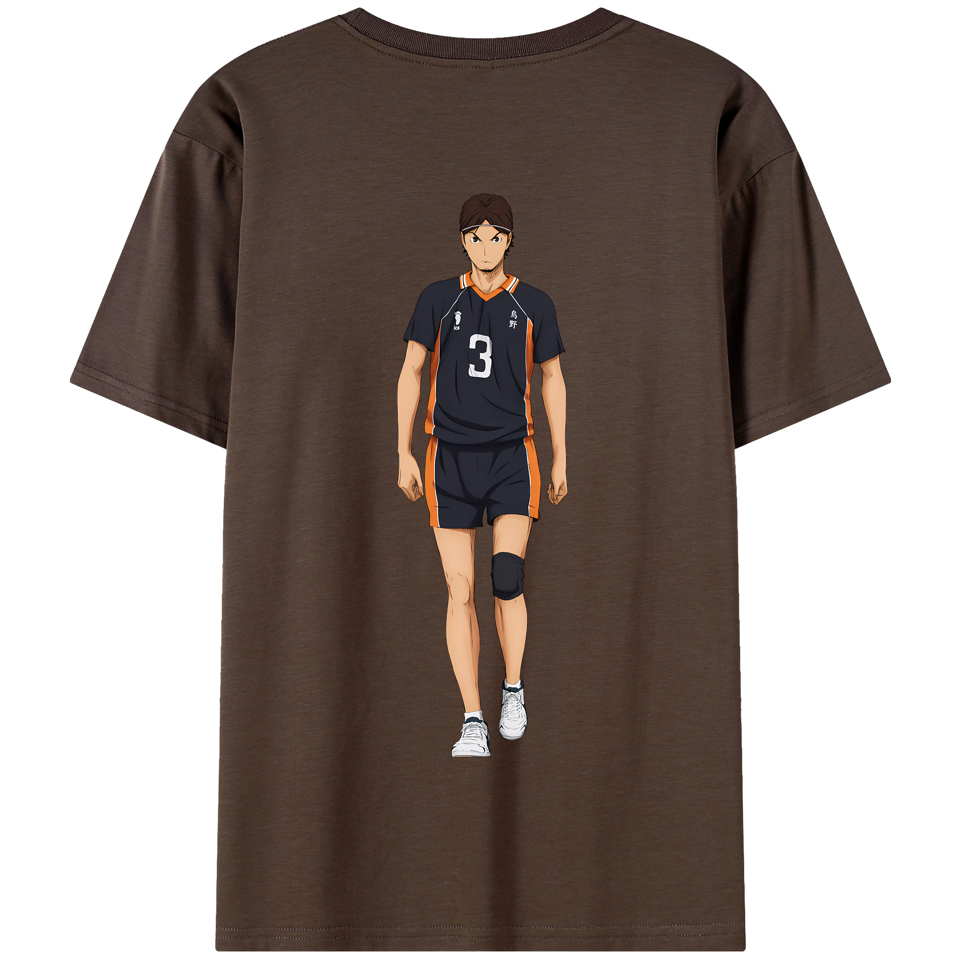（画像用） ハイキュー!! Haikyu!! 綿100％半袖Tシャツ（背面プリント）