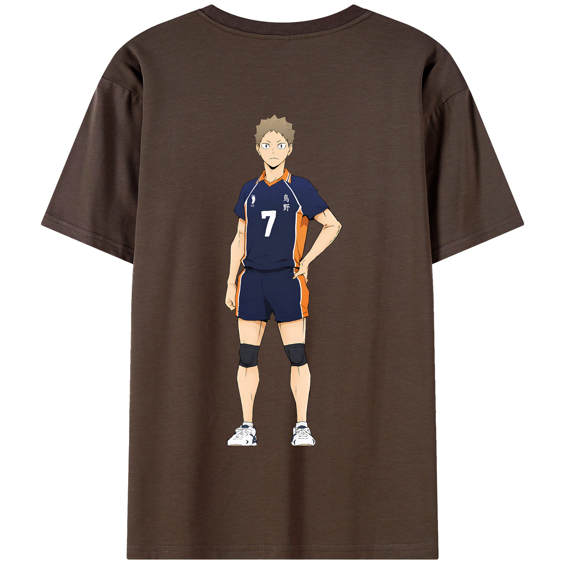 （画像用） ハイキュー!! Haikyu!! 綿100％半袖Tシャツ（背面プリント）