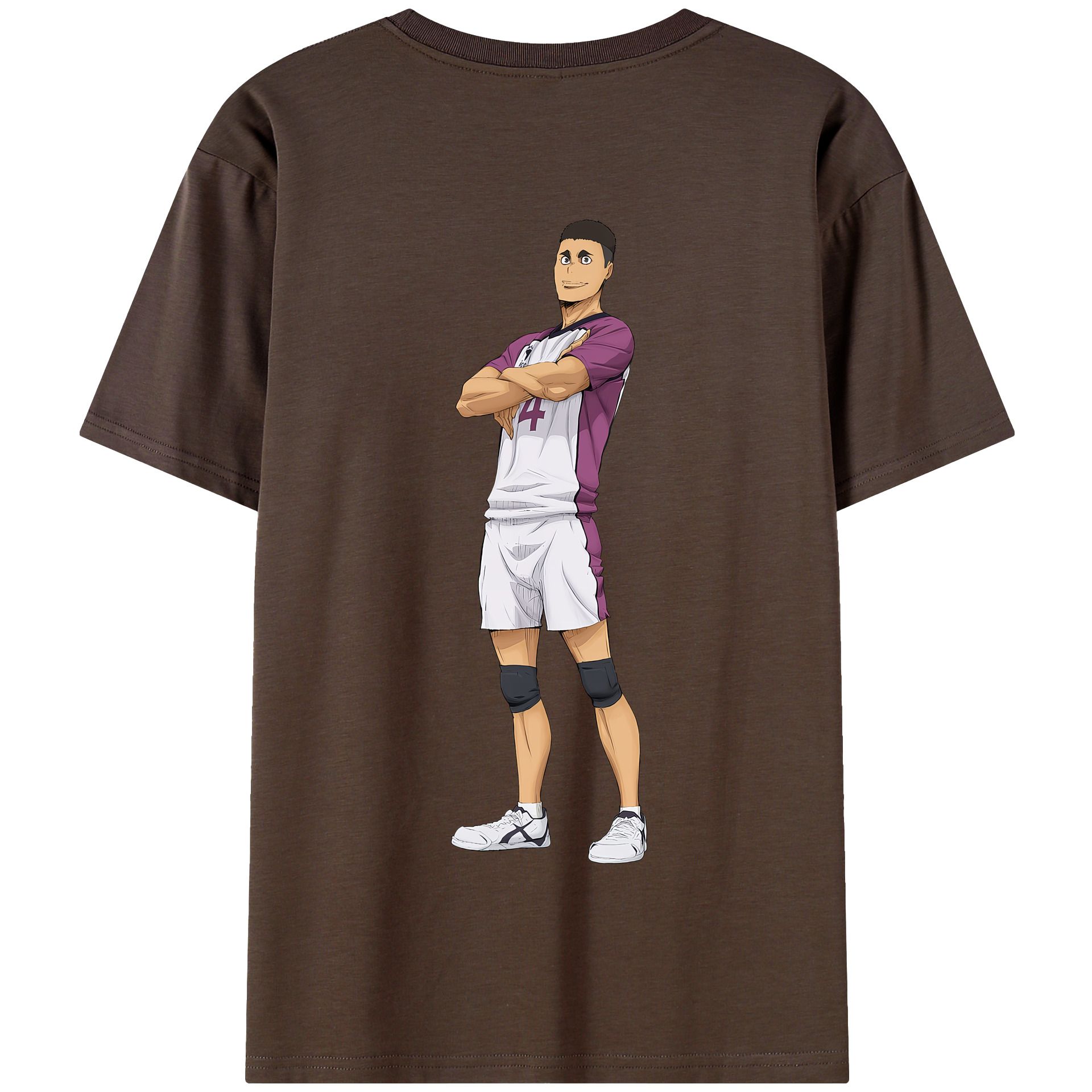 （画像用） ハイキュー!! Haikyu!! 綿100％半袖Tシャツ（背面プリント）