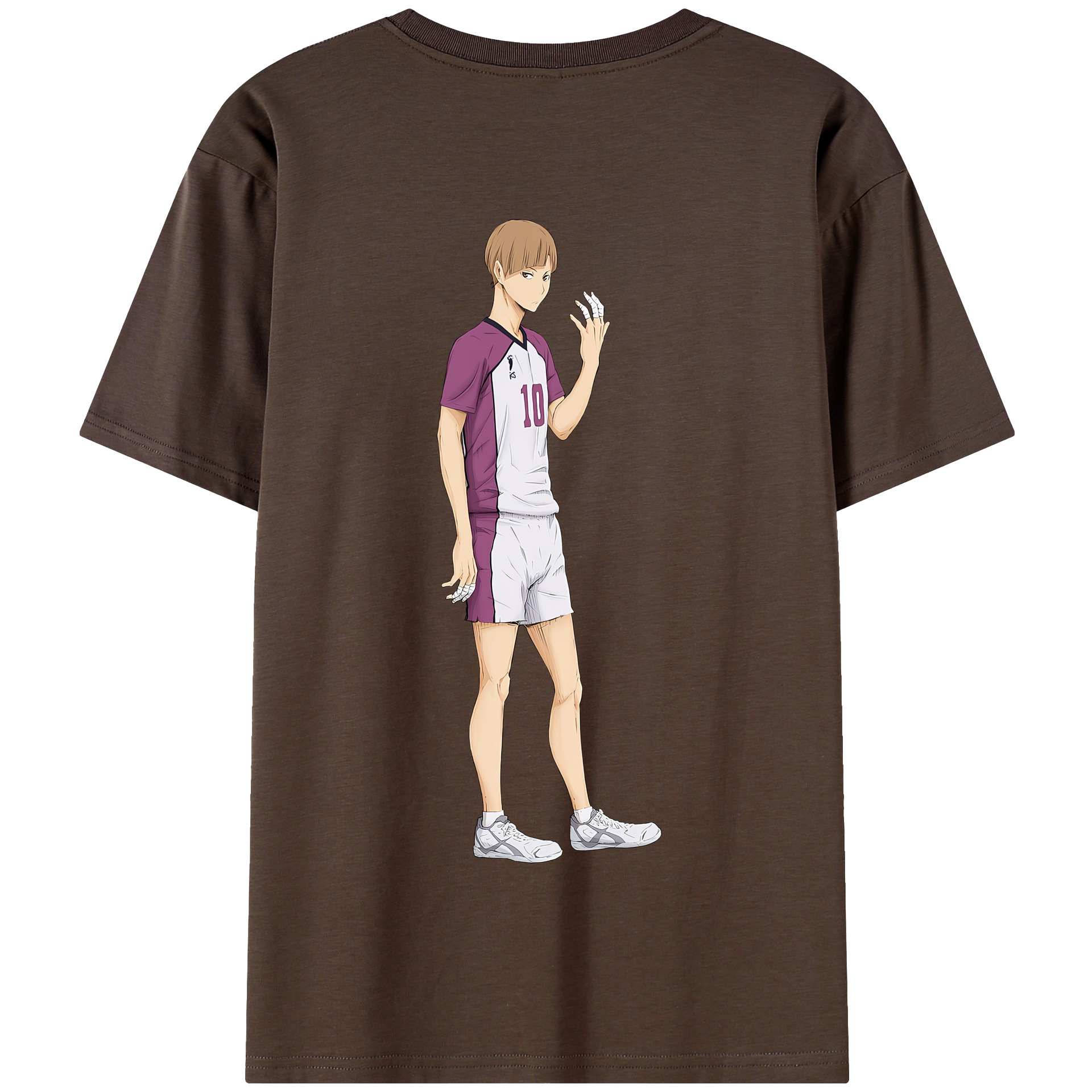 （画像用） ハイキュー!! Haikyu!! 綿100％半袖Tシャツ（背面プリント）