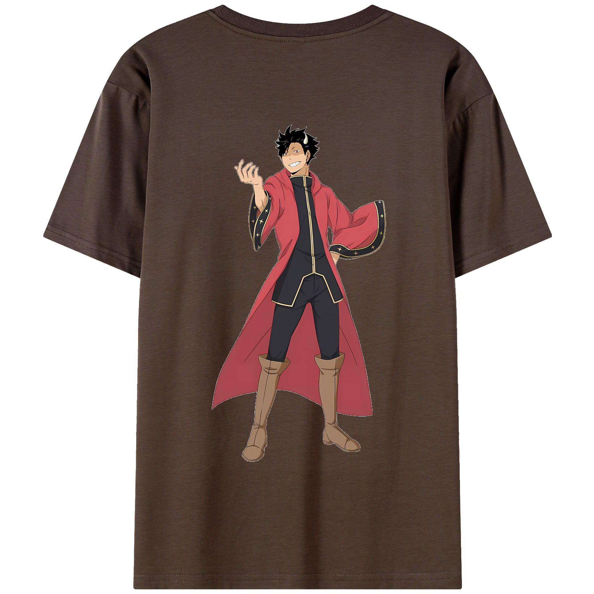 （画像用） ハイキュー!! Haikyu!! 綿100％半袖Tシャツ（背面プリント）
