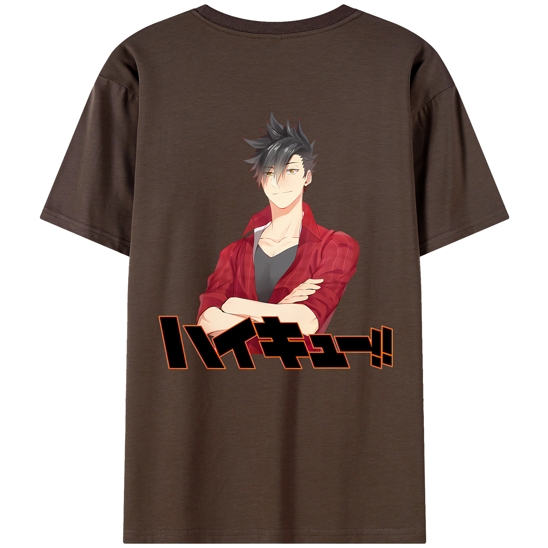 （画像用） ハイキュー!! Haikyu!! 綿100％半袖Tシャツ（背面プリント）