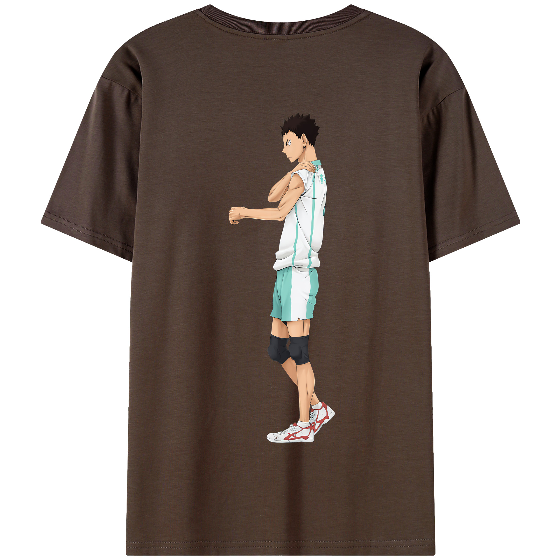 （画像用） ハイキュー!! Haikyu!! 綿100％半袖Tシャツ（背面プリント）