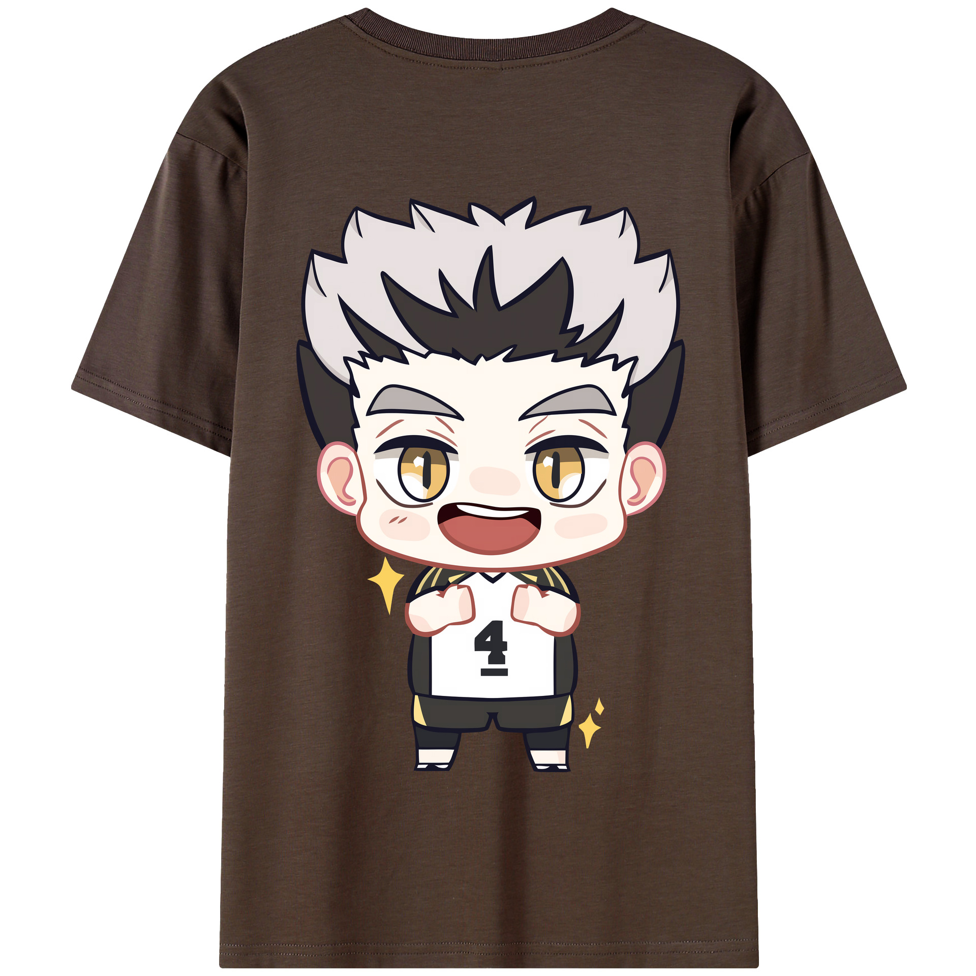 （画像用） ハイキュー!! Haikyu!! 綿100％半袖Tシャツ（背面プリント）