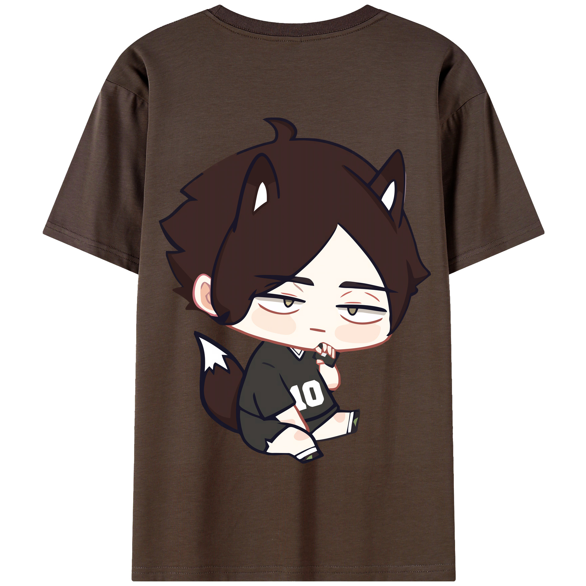 （画像用） ハイキュー!! Haikyu!! 綿100％半袖Tシャツ（背面プリント）