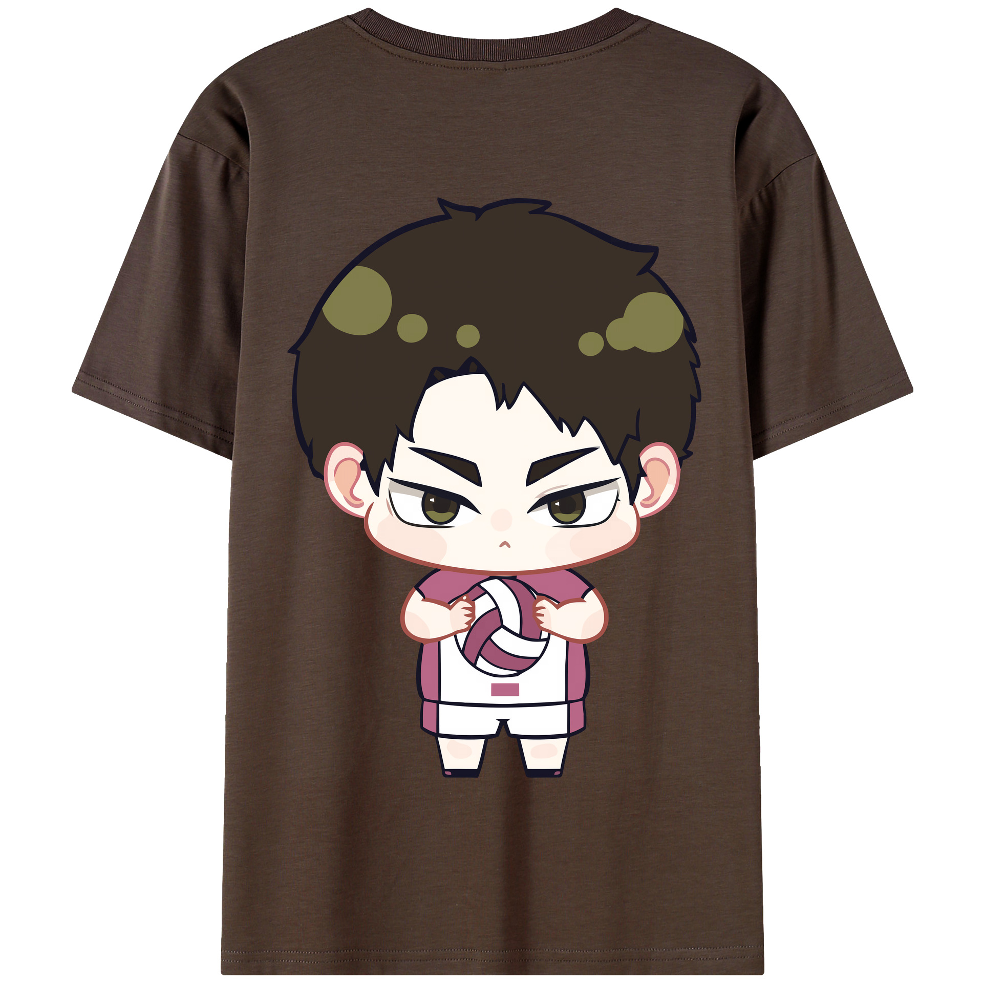 （画像用） ハイキュー!! Haikyu!! 綿100％半袖Tシャツ（背面プリント）