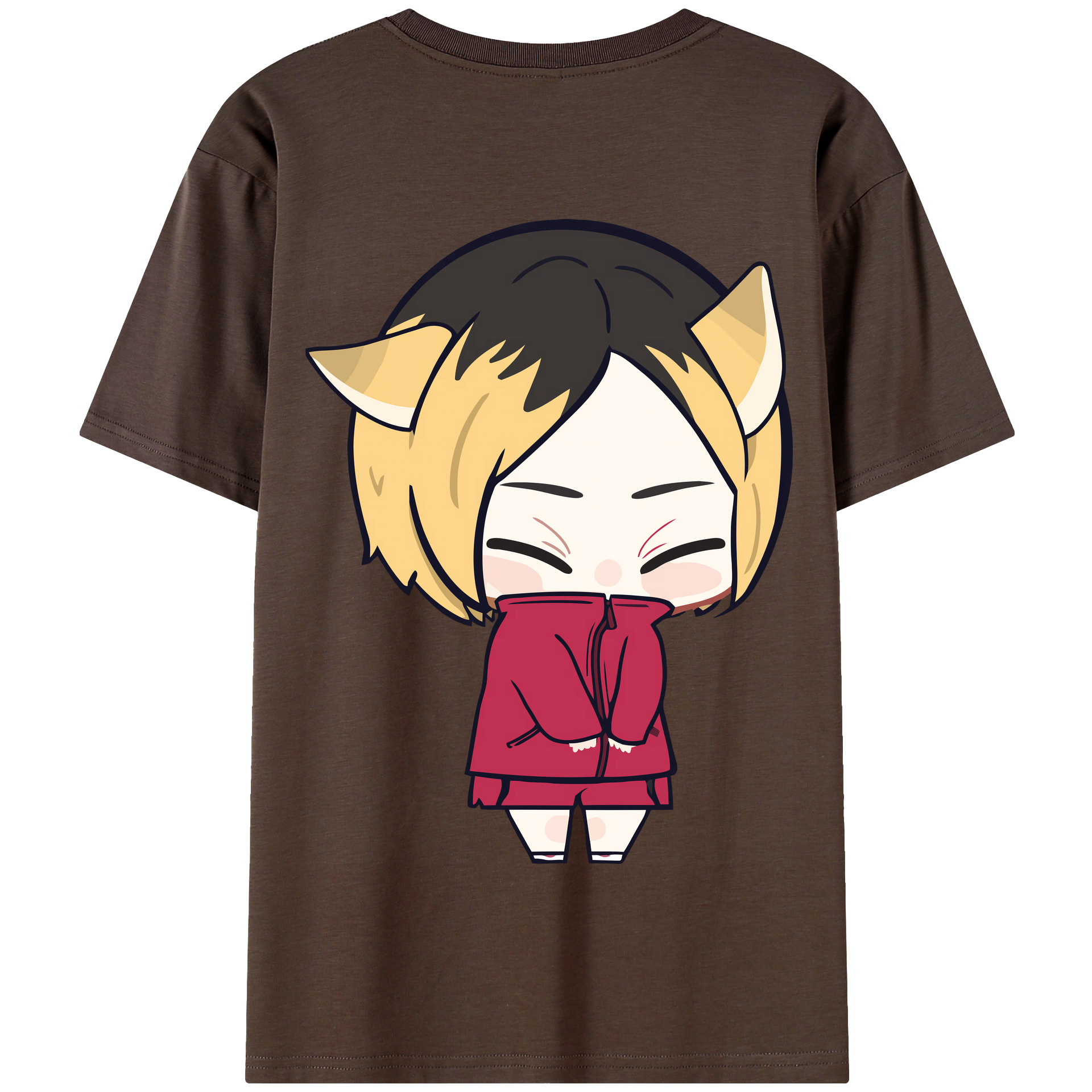 （画像用） ハイキュー!! Haikyu!! 綿100％半袖Tシャツ（背面プリント）
