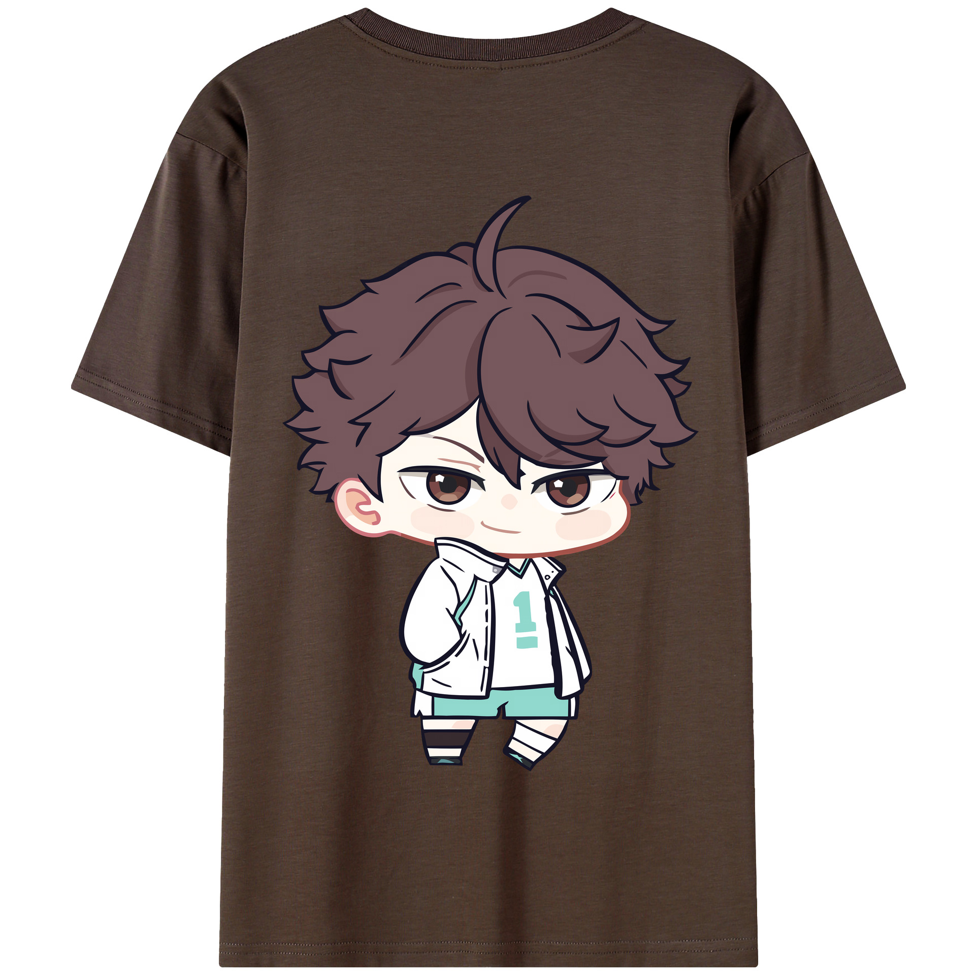（画像用） ハイキュー!! Haikyu!! 綿100％半袖Tシャツ（背面プリント）