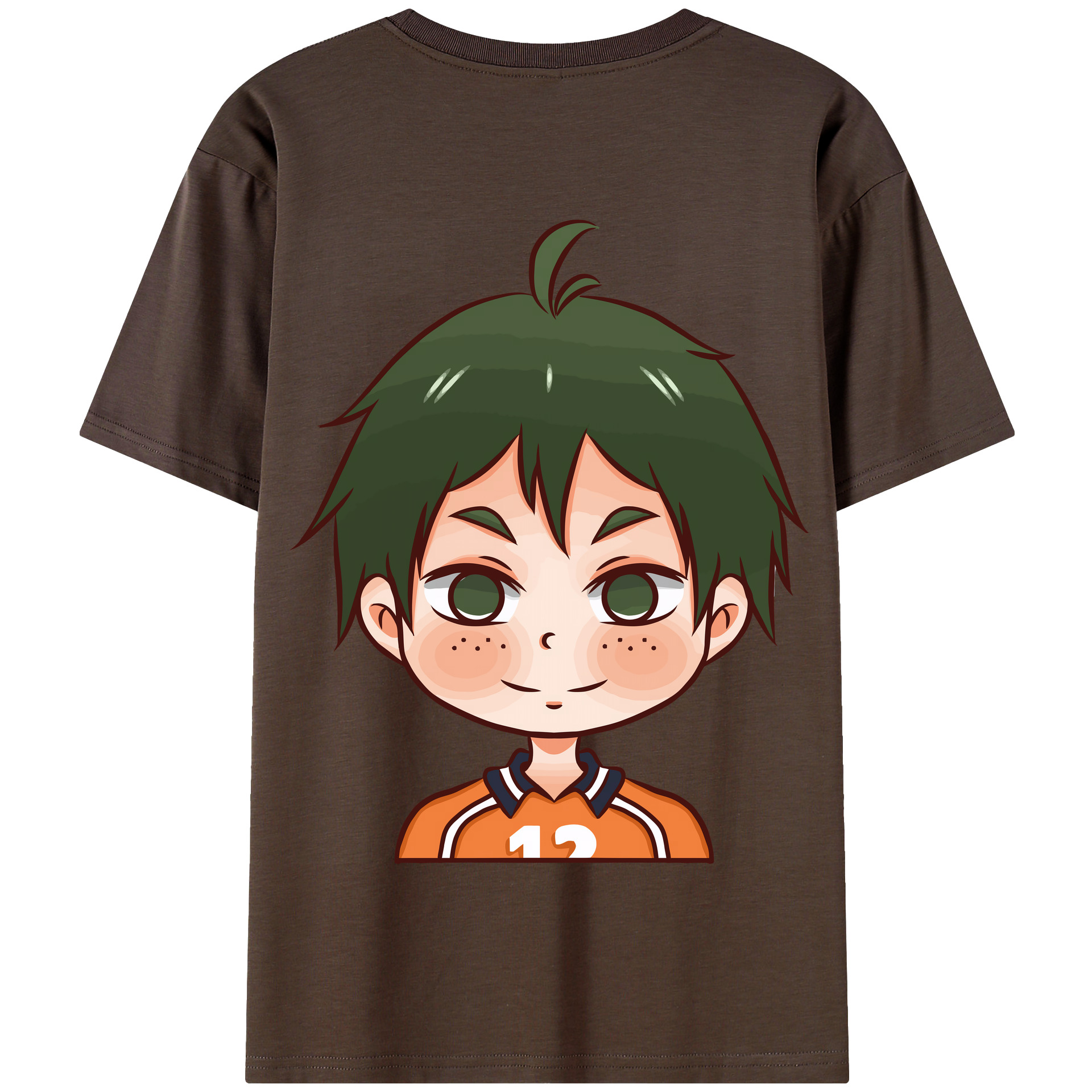 （画像用） ハイキュー!! Haikyu!! 綿100％半袖Tシャツ（背面プリント）