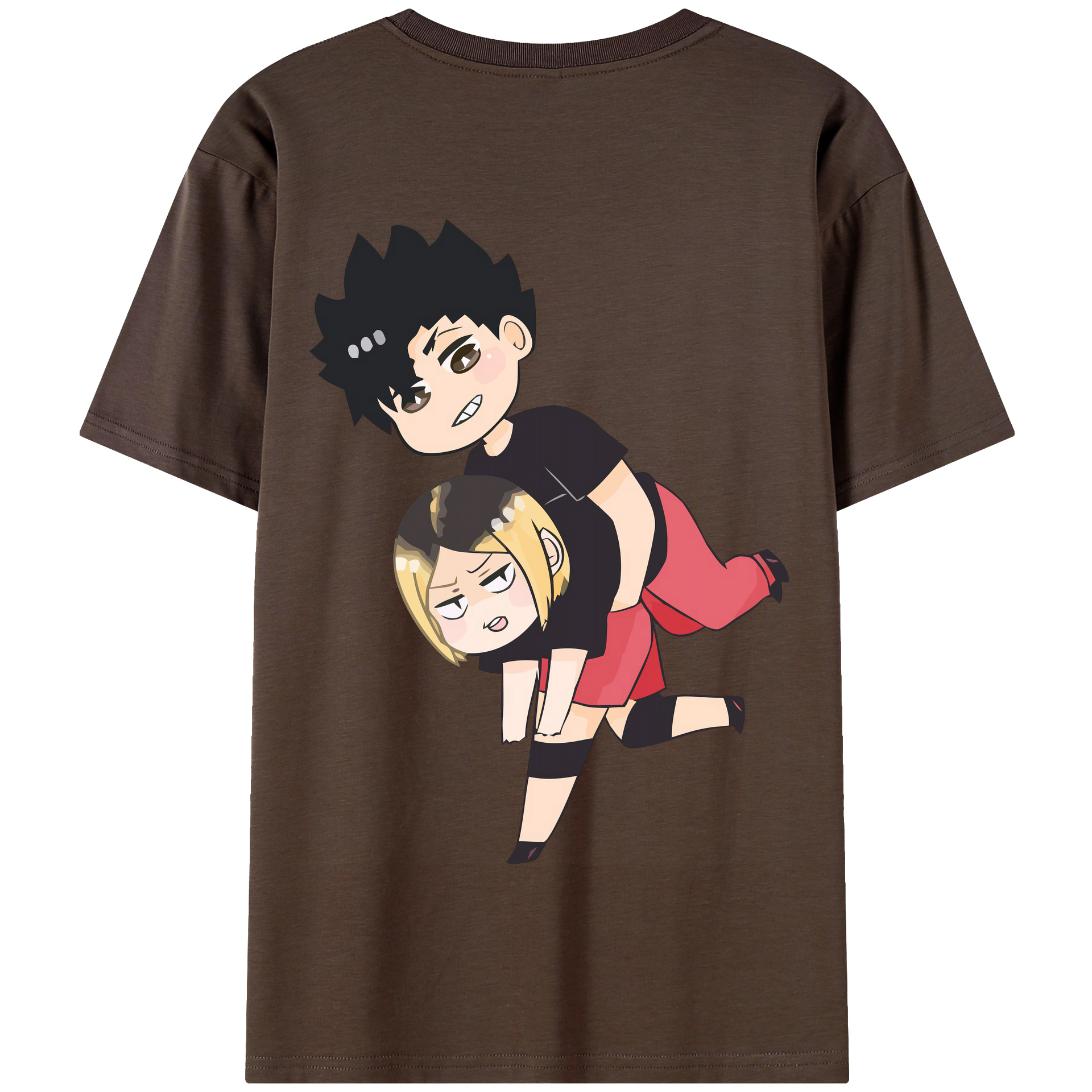 （画像用） ハイキュー!! Haikyu!! 綿100％半袖Tシャツ（背面プリント）